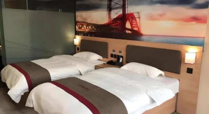 Bed in Thank Inn Hotel Tianjing Jinnan University