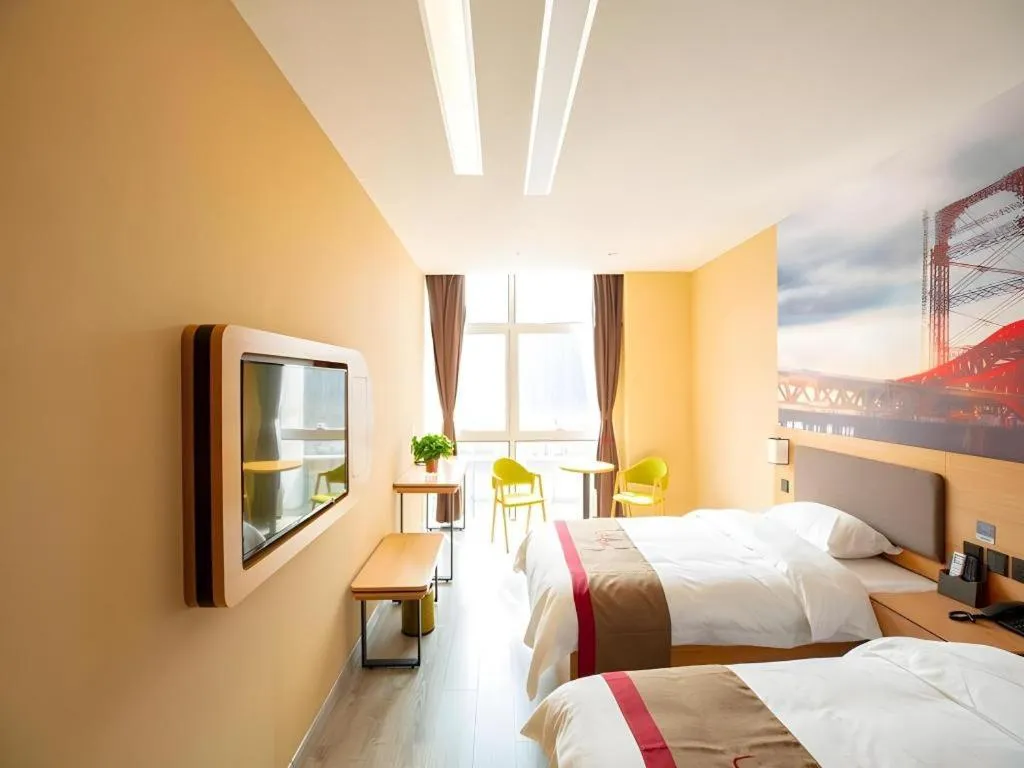 Bed in Thank Inn Hotel Tianjing Jinnan University