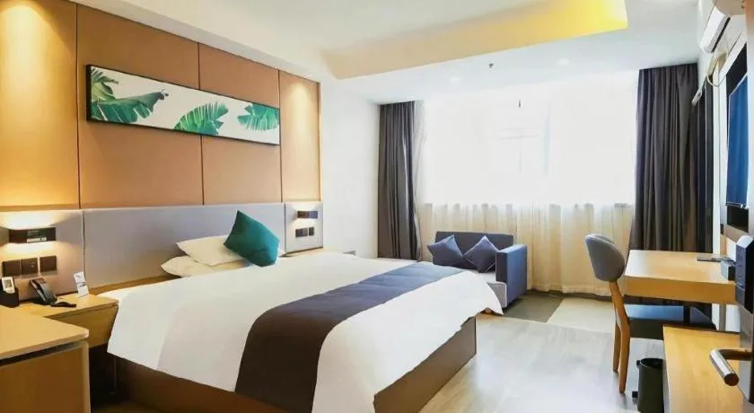 Bed in UP and IN Hotel Jiangxi Nanchang City Nanchang County Liantang Zhong Avenue Huarunwanjia