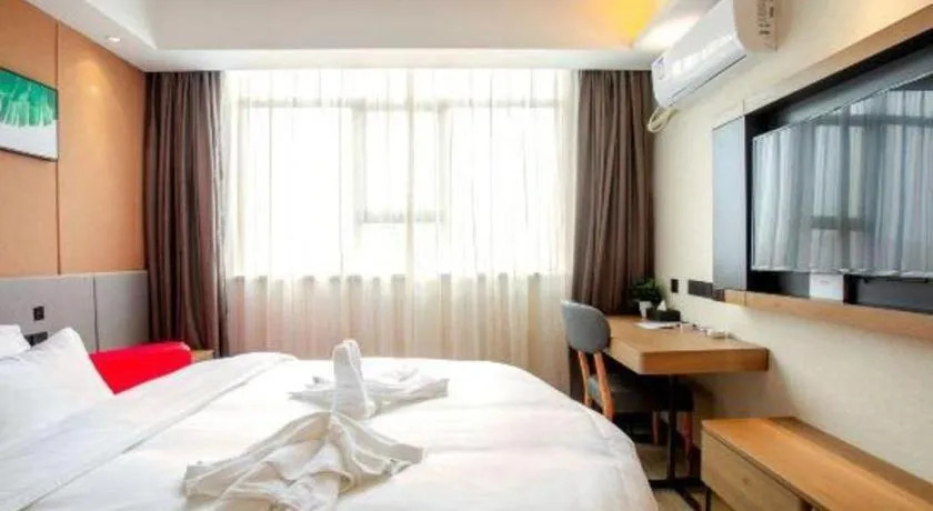 Bed in UP and IN Hotel Jiangxi Nanchang City Nanchang County Liantang Zhong Avenue Huarunwanjia