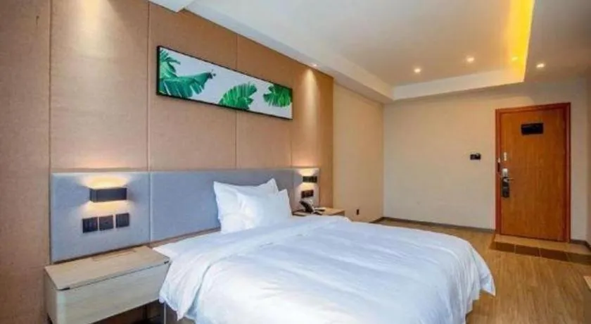Bed in UP and IN Hotel Jiangxi Nanchang City Nanchang County Liantang Zhong Avenue Huarunwanjia