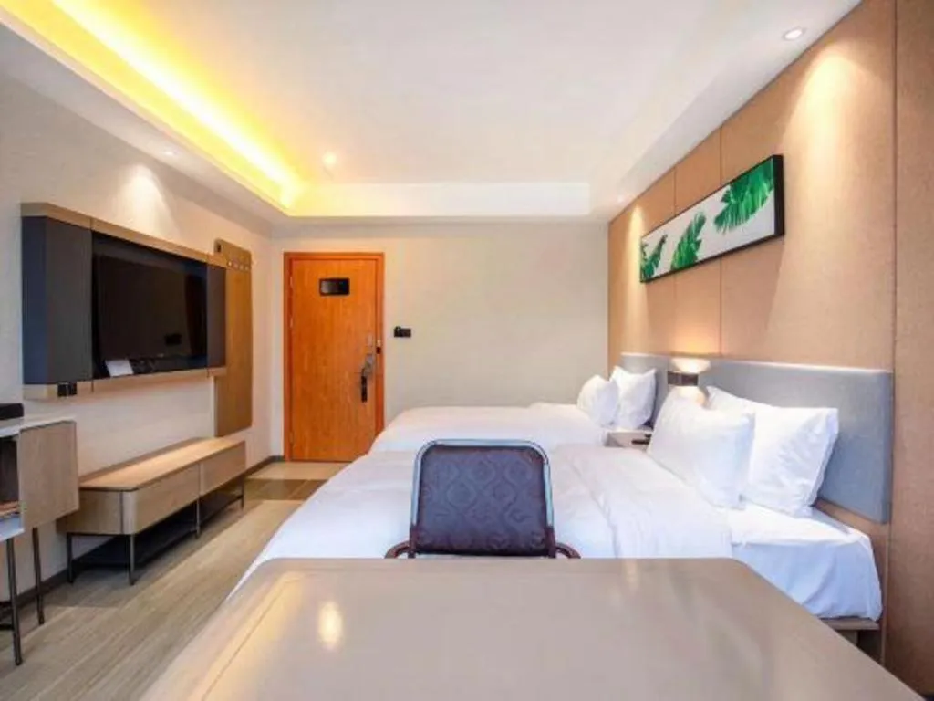 Bed in UP and IN Hotel Jiangxi Nanchang City Nanchang County Liantang Zhong Avenue Huarunwanjia