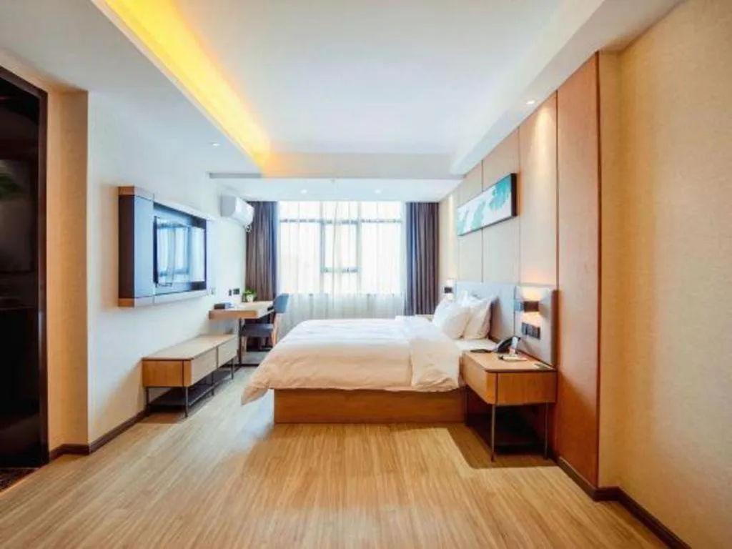 Bed in UP and IN Hotel Jiangxi Nanchang City Nanchang County Liantang Zhong Avenue Huarunwanjia