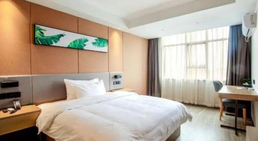 Bed in UP and IN Hotel Jiangxi Nanchang City Nanchang County Liantang Zhong Avenue Huarunwanjia