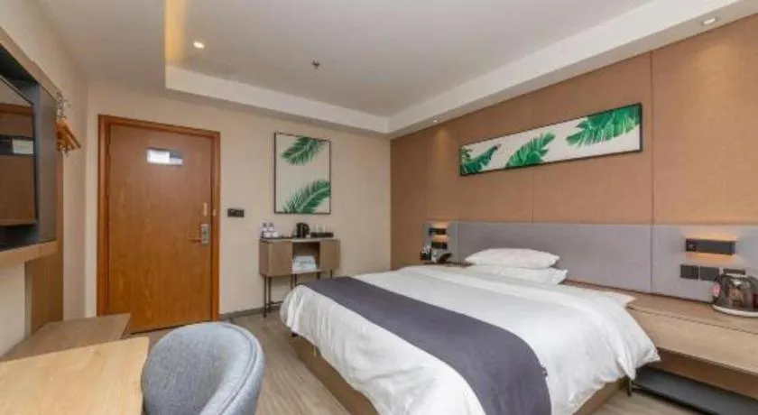 Bed in UP and IN Hotel Jiangxi Nanchang City Nanchang County Liantang Zhong Avenue Huarunwanjia