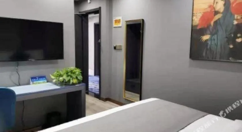 Bed in LANO Hotel Shandong Qingdao Jimo District Baolong Square