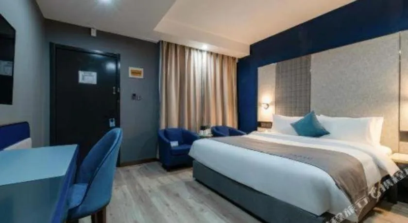 Bed in LANO Hotel Shandong Qingdao Jimo District Baolong Square