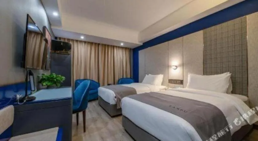 Bed in LANO Hotel Shandong Qingdao Jimo District Baolong Square