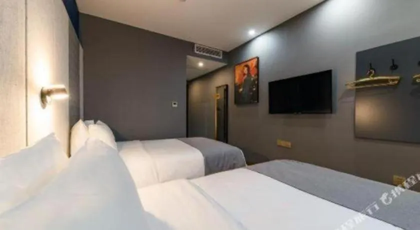 Bed in LANO Hotel Shandong Qingdao Jimo District Baolong Square