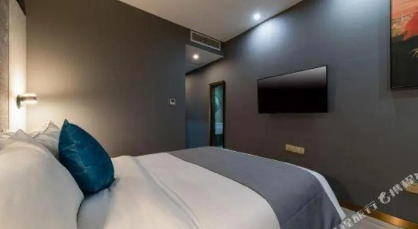 Bed in LANO Hotel Shandong Qingdao Jimo District Baolong Square