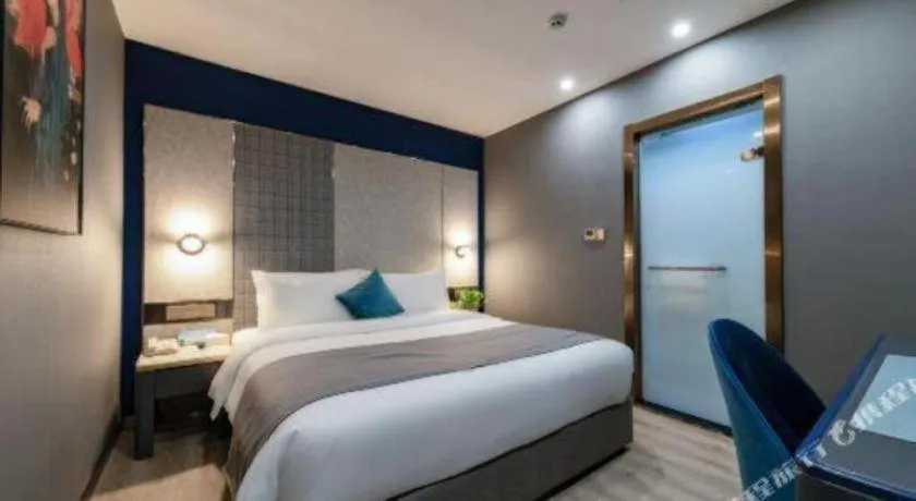 Bed in LANO Hotel Shandong Qingdao Jimo District Baolong Square