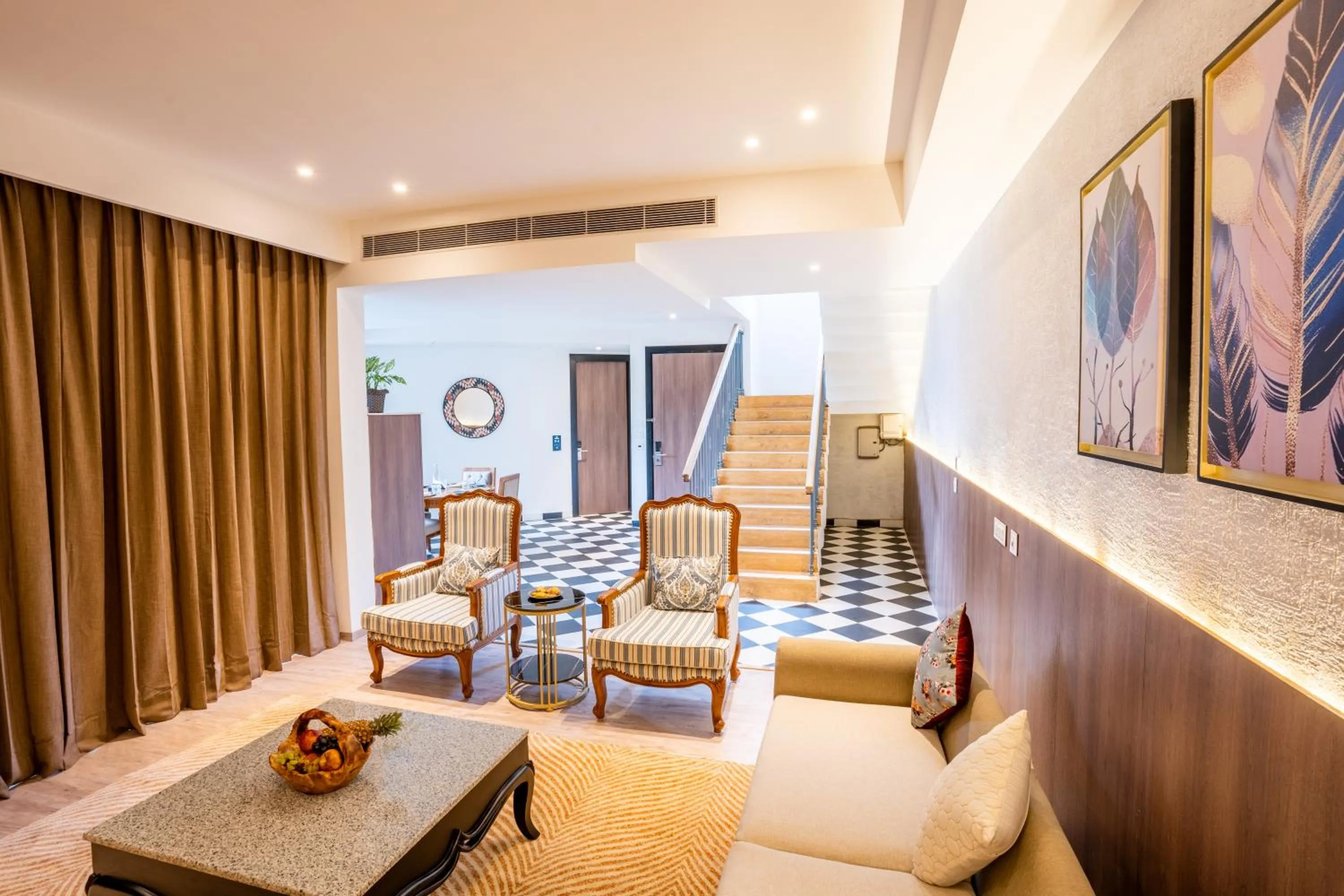 Living room in Velmore Kasauli Operated by Royal Orchid Hotel Ltd.