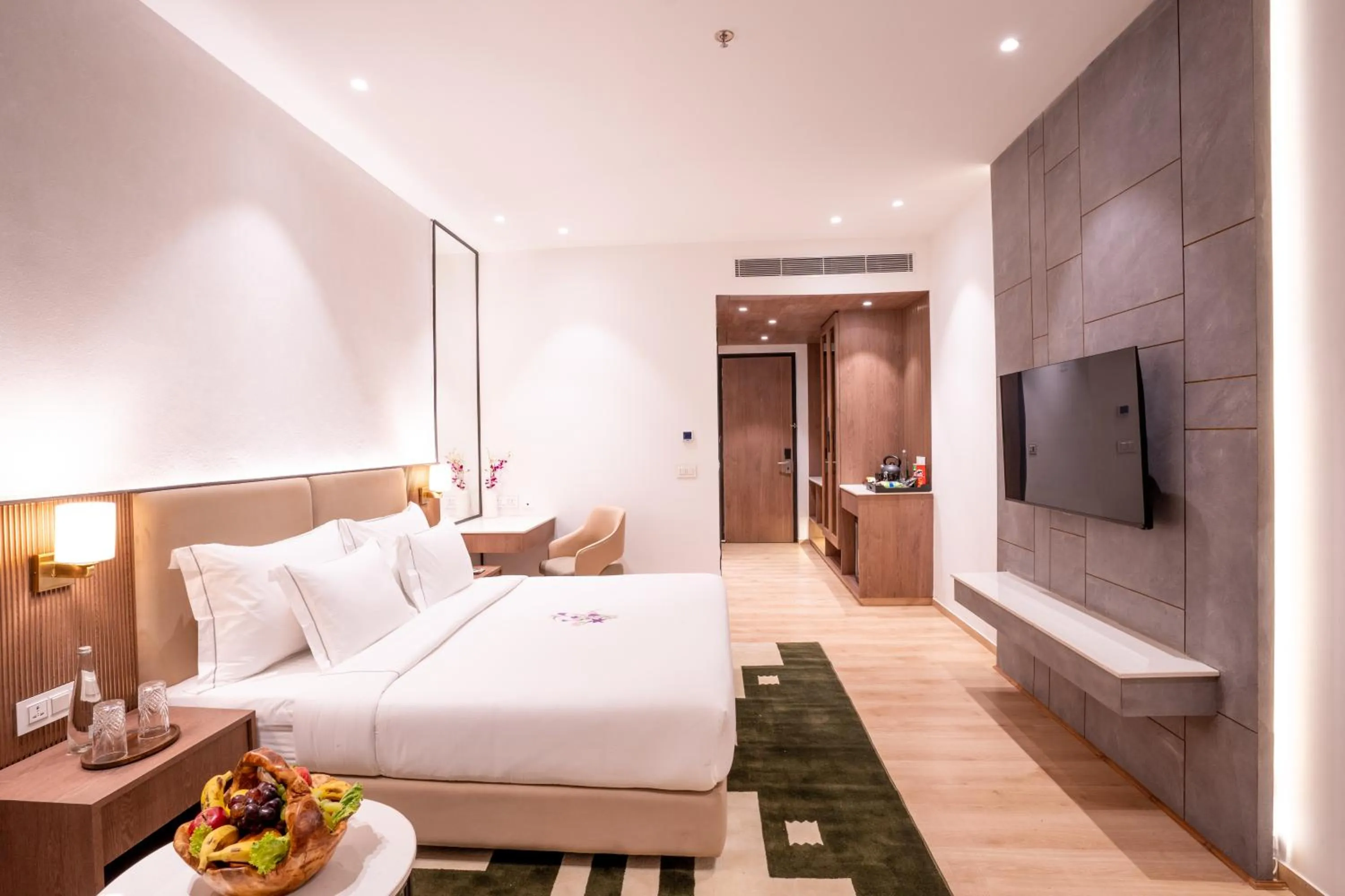 View (from property/room), Bed in Velmore Kasauli Operated by Royal Orchid Hotel Ltd.