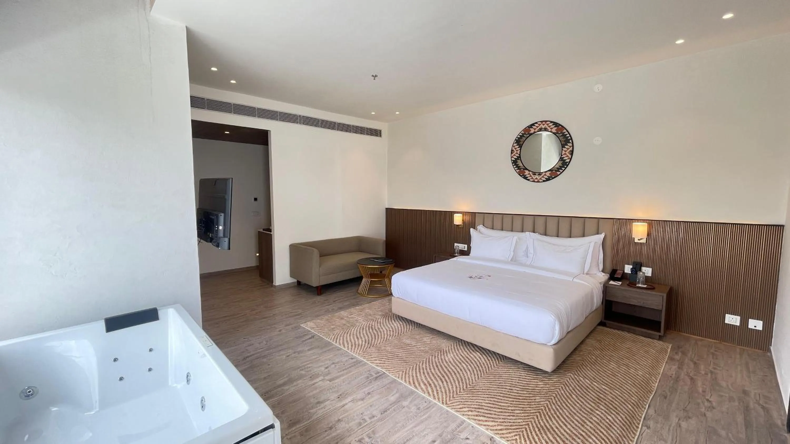 Living room, Bed in Velmore Kasauli Operated by Royal Orchid Hotel Ltd.