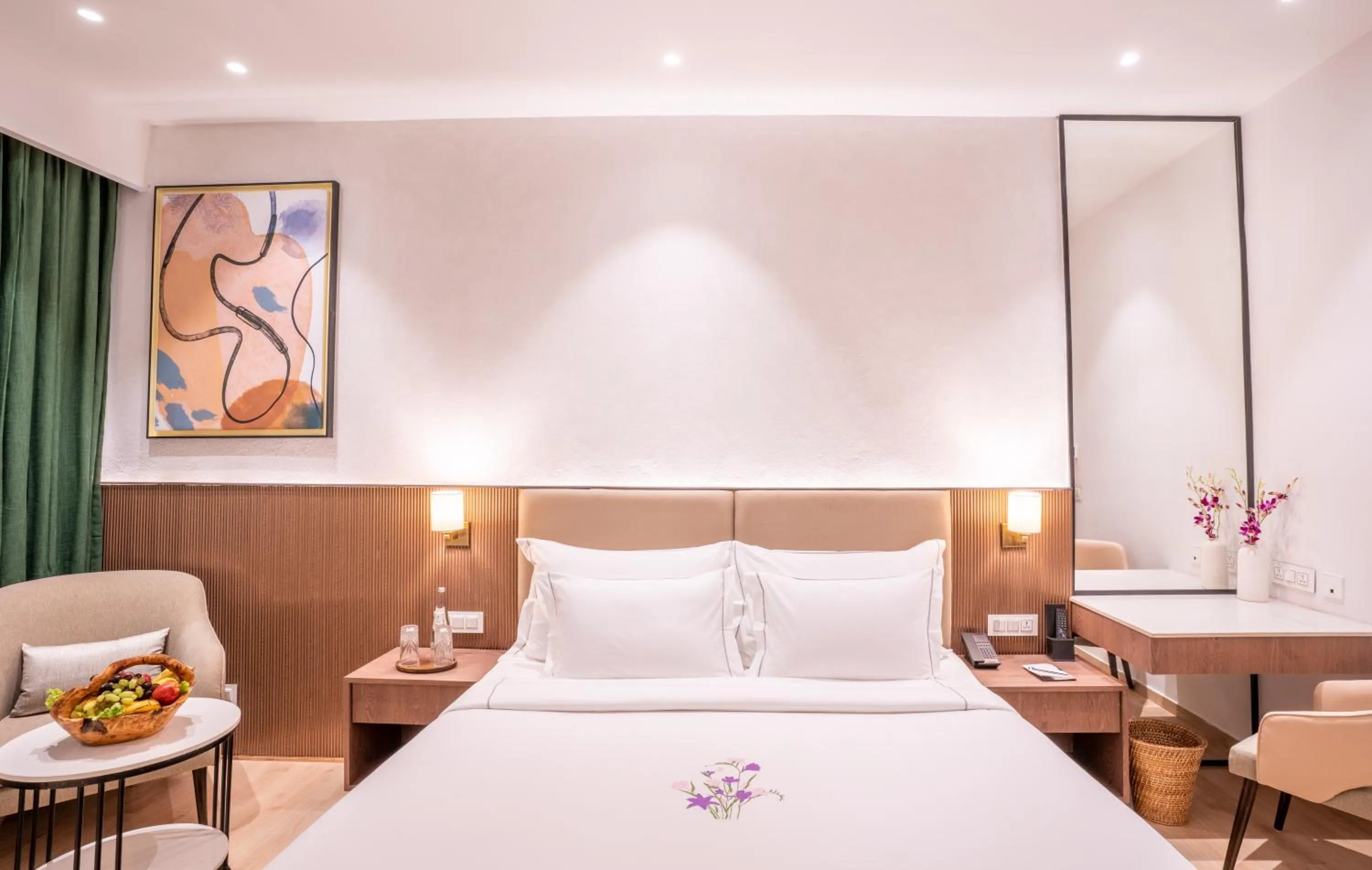 Bedroom, Bed in Velmore Kasauli Operated by Royal Orchid Hotel Ltd.