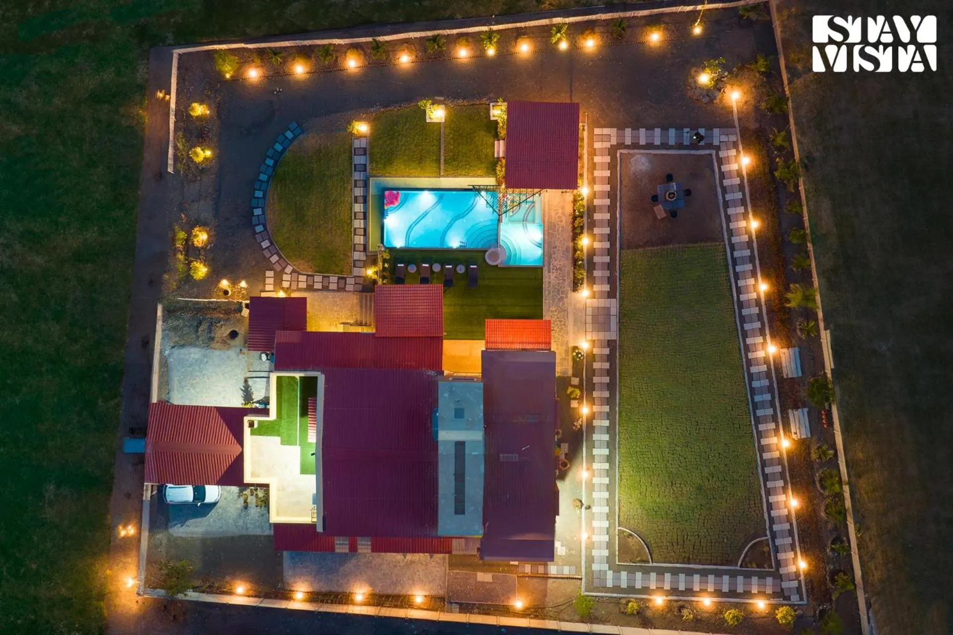 Property building in StayVista at Mangifera Agro Estate with Pool, Wi-Fi