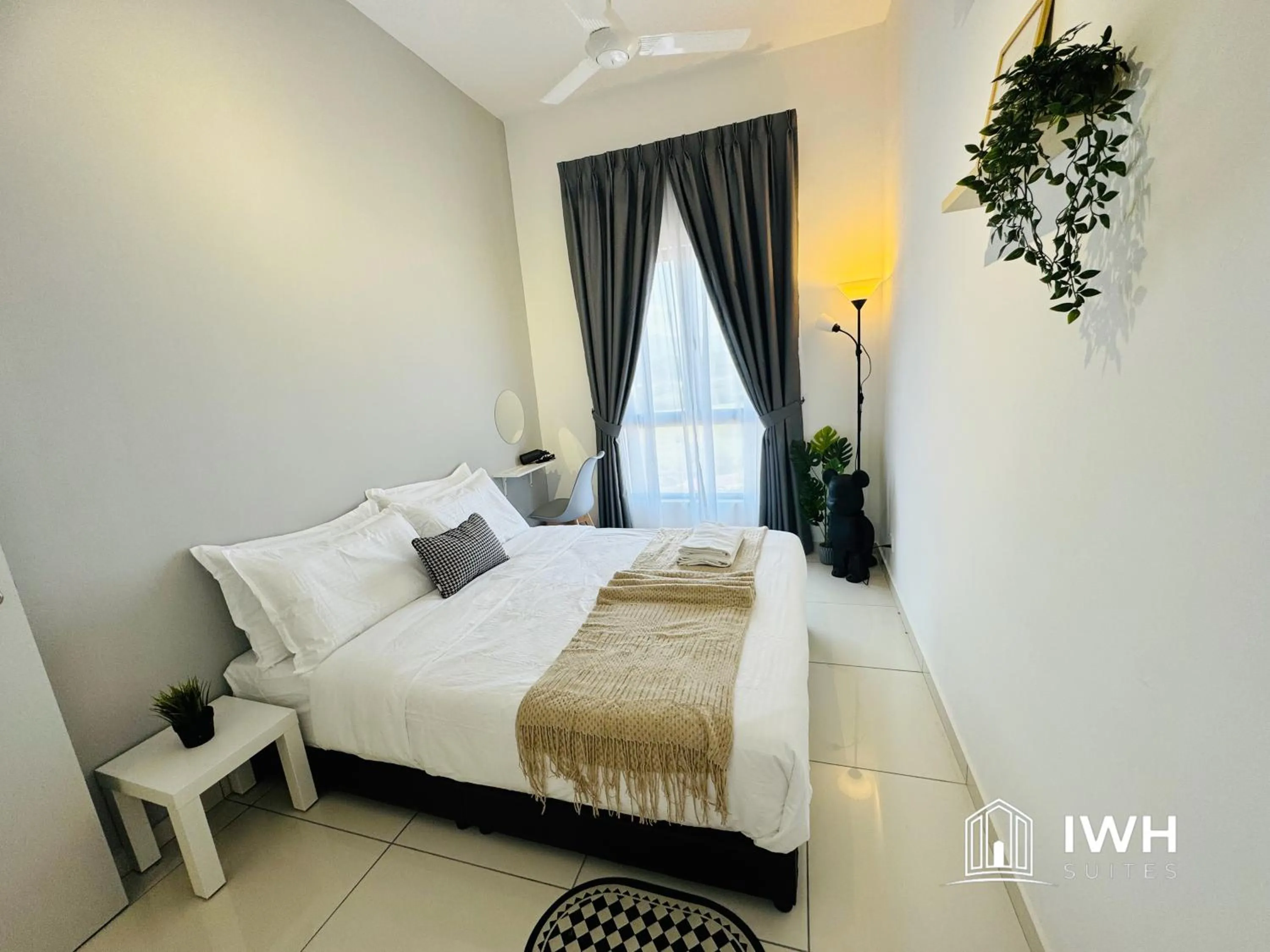 Bed in Ipoh Horizon Skypool Town Suites 4-11pax by IWH Suites