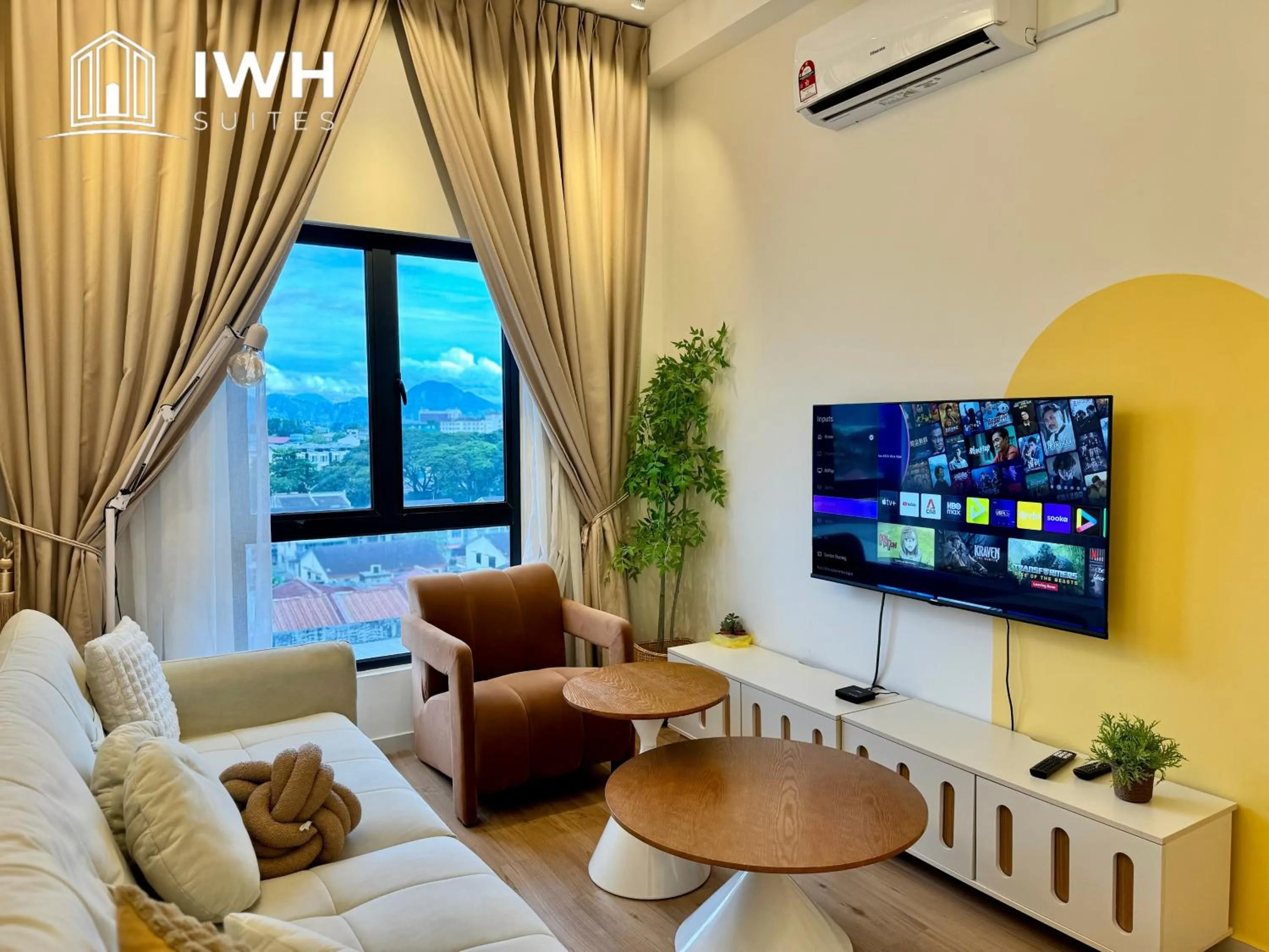 TV and multimedia in Ipoh Horizon Skypool Town Suites 4-11pax by IWH Suites