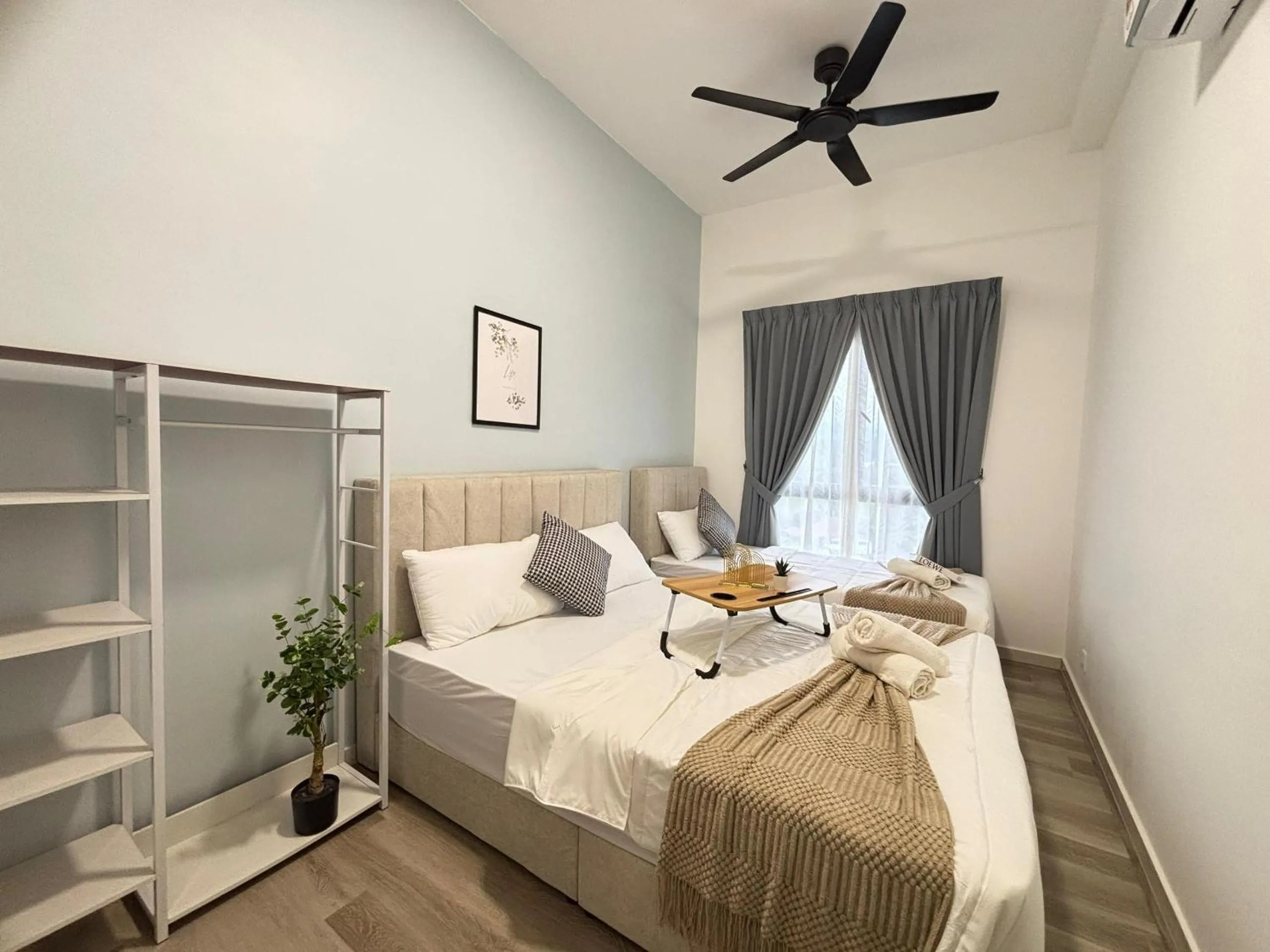 Bed in Ipoh Horizon Skypool Town Suites 4-11pax by IWH Suites