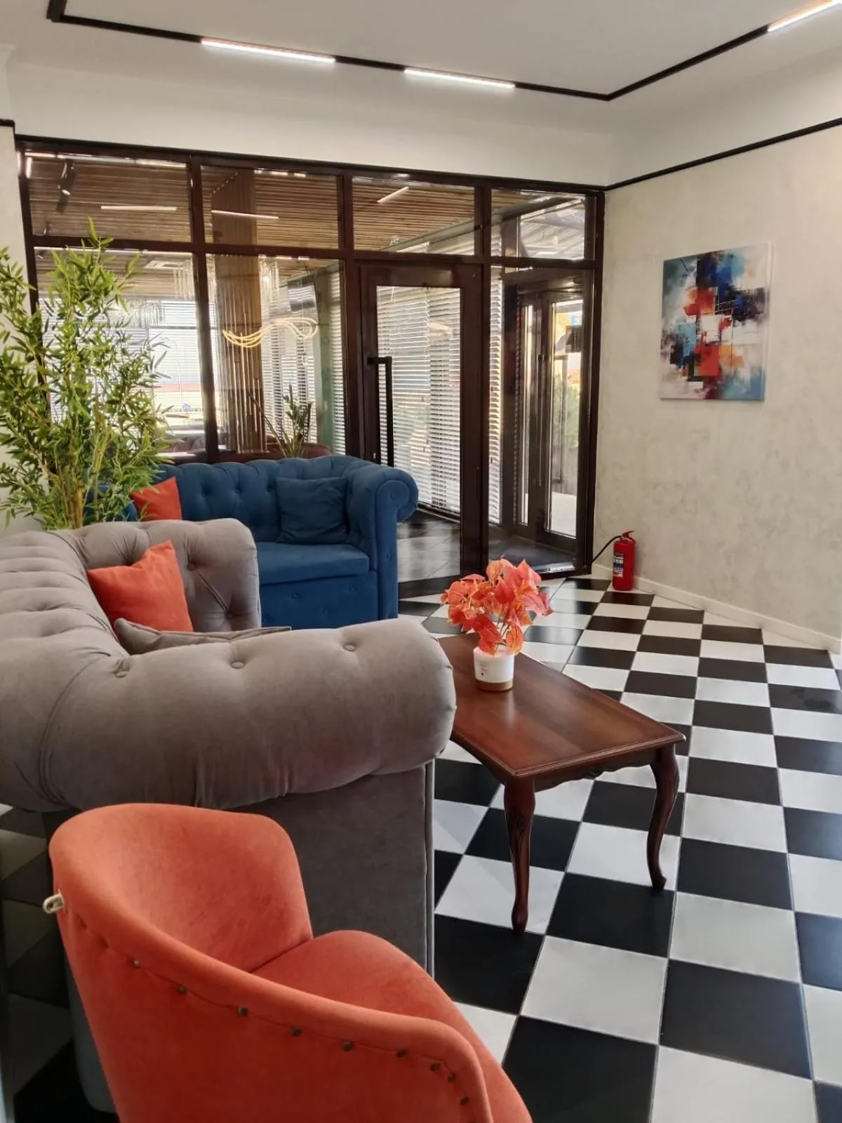 Lobby or reception in Caspian Marine Hotel