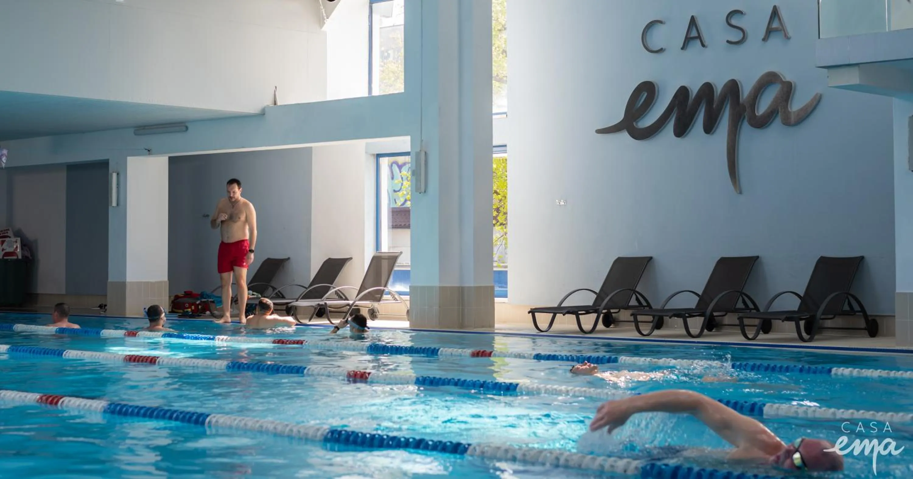 Swimming pool in Casa EMA Pensiune & SPA