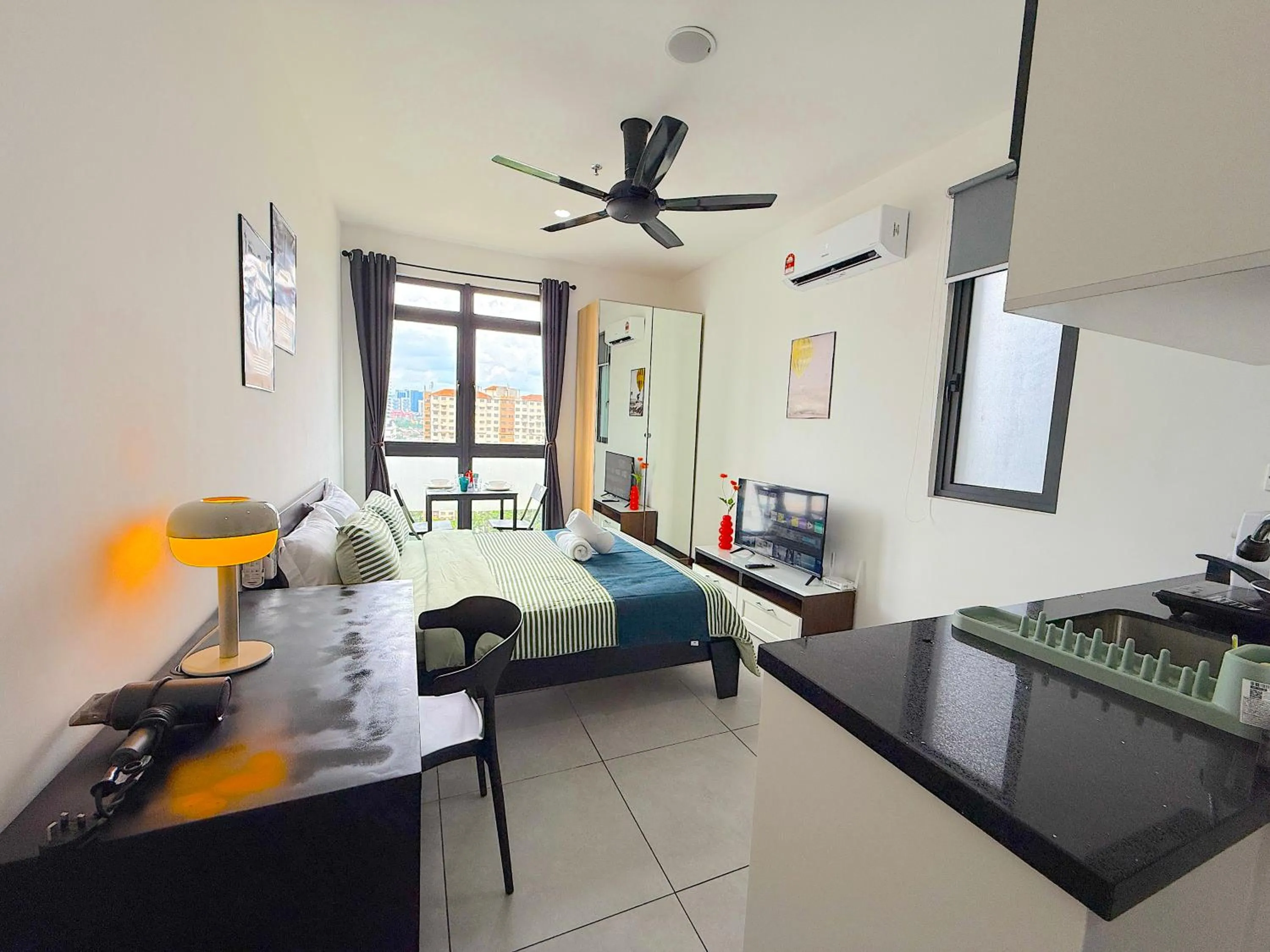 Photo of the whole room, Bed in Neu Suites By Serenity Homes Near Gleneagles, KLCC & LRT