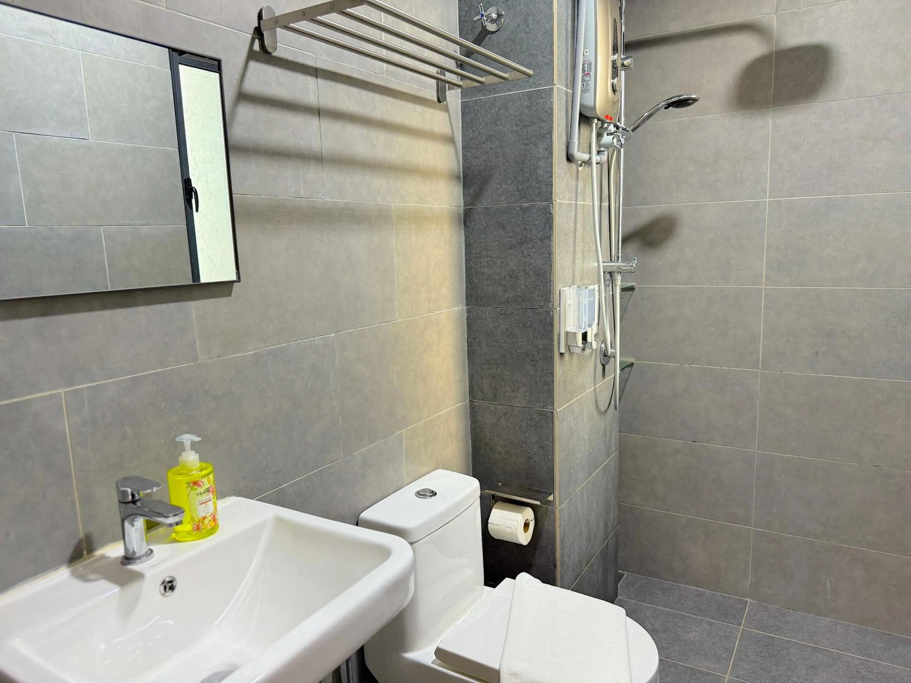 Shower in Neu Suites By Serenity Homes Near Gleneagles, KLCC & LRT