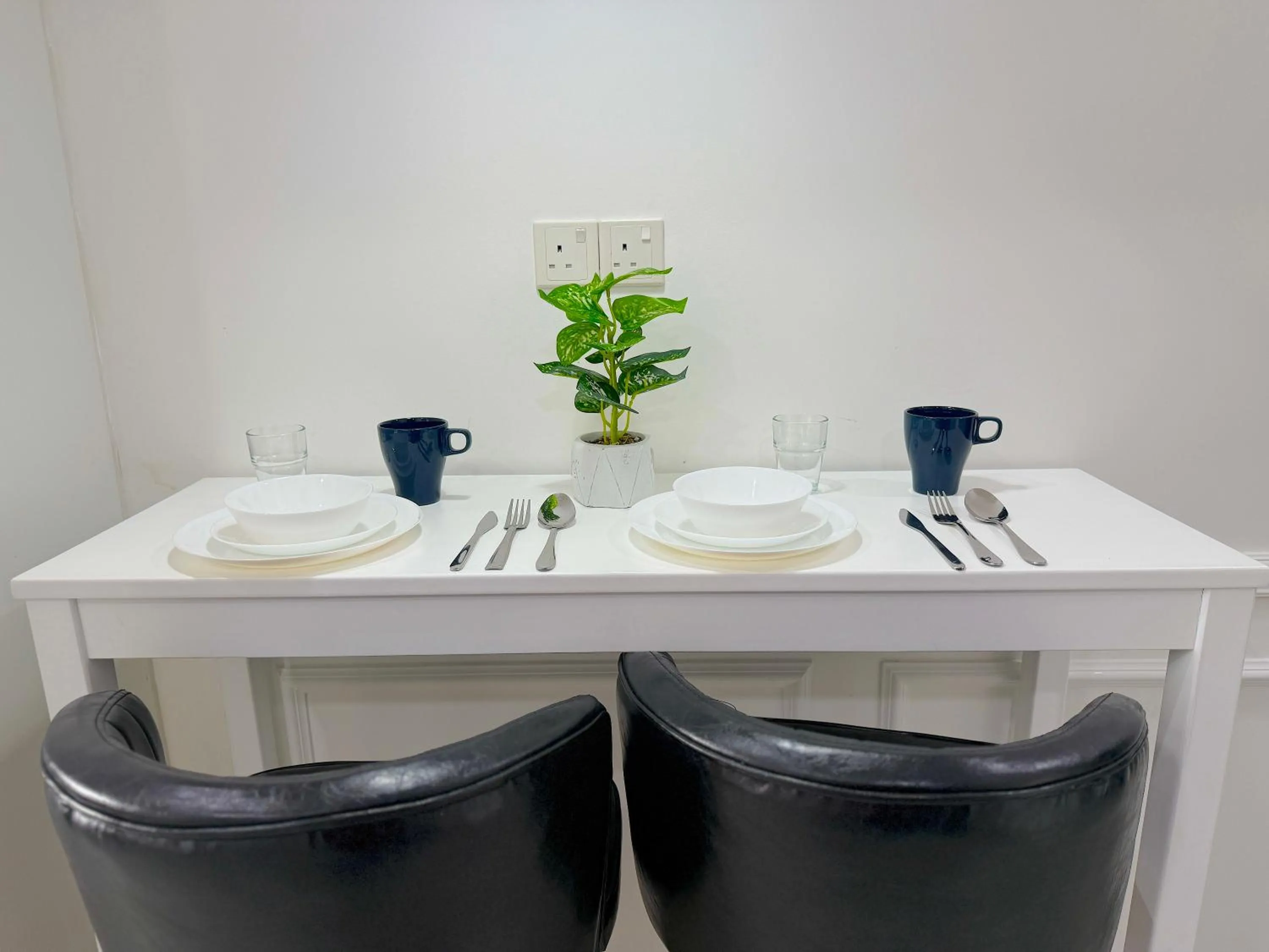 Dining area in Neu Suites By Serenity Homes Near Gleneagles, KLCC & LRT