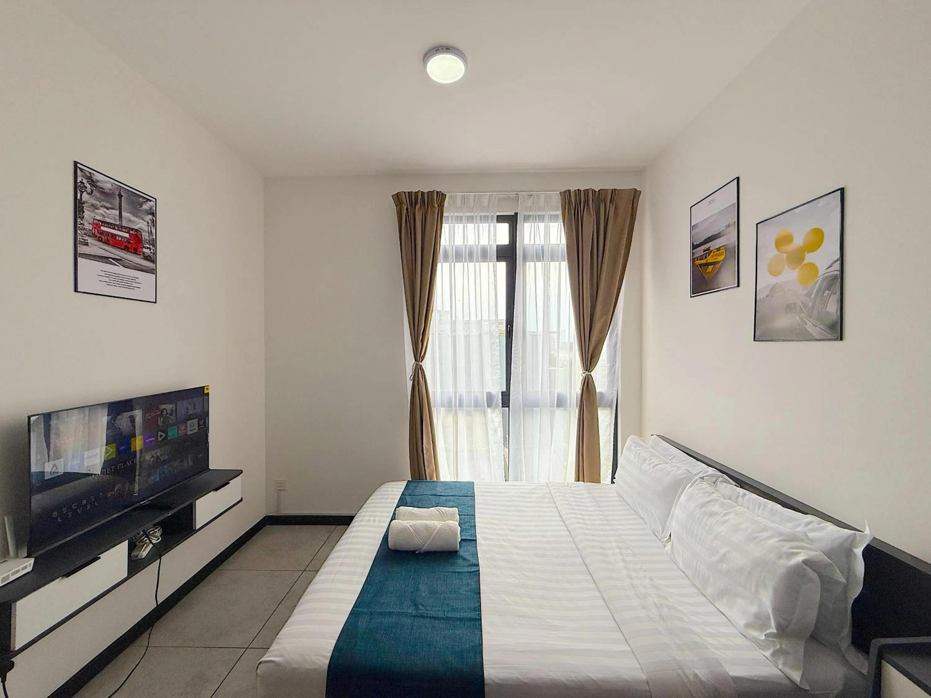 Bed in Neu Suites By Serenity Homes Near Gleneagles, KLCC & LRT