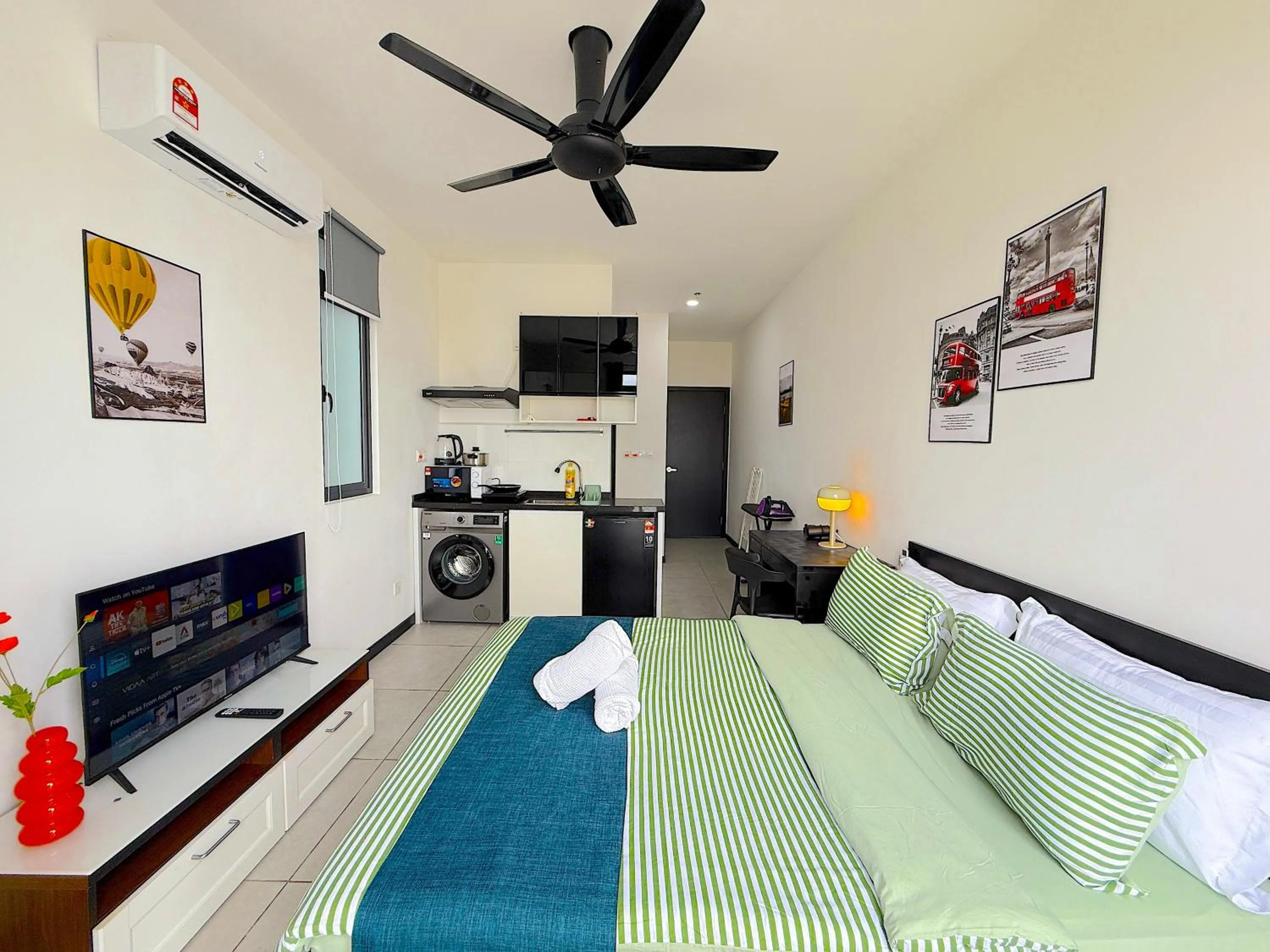 Photo of the whole room, Bed in Neu Suites By Serenity Homes Near Gleneagles, KLCC & LRT