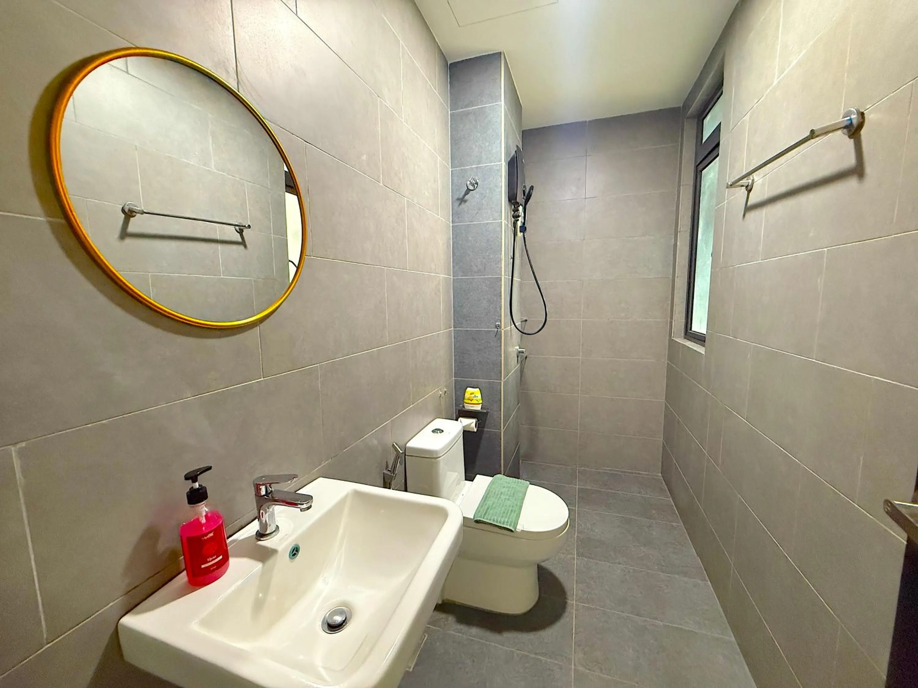 Shower in Neu Suites By Serenity Homes Near Gleneagles, KLCC & LRT