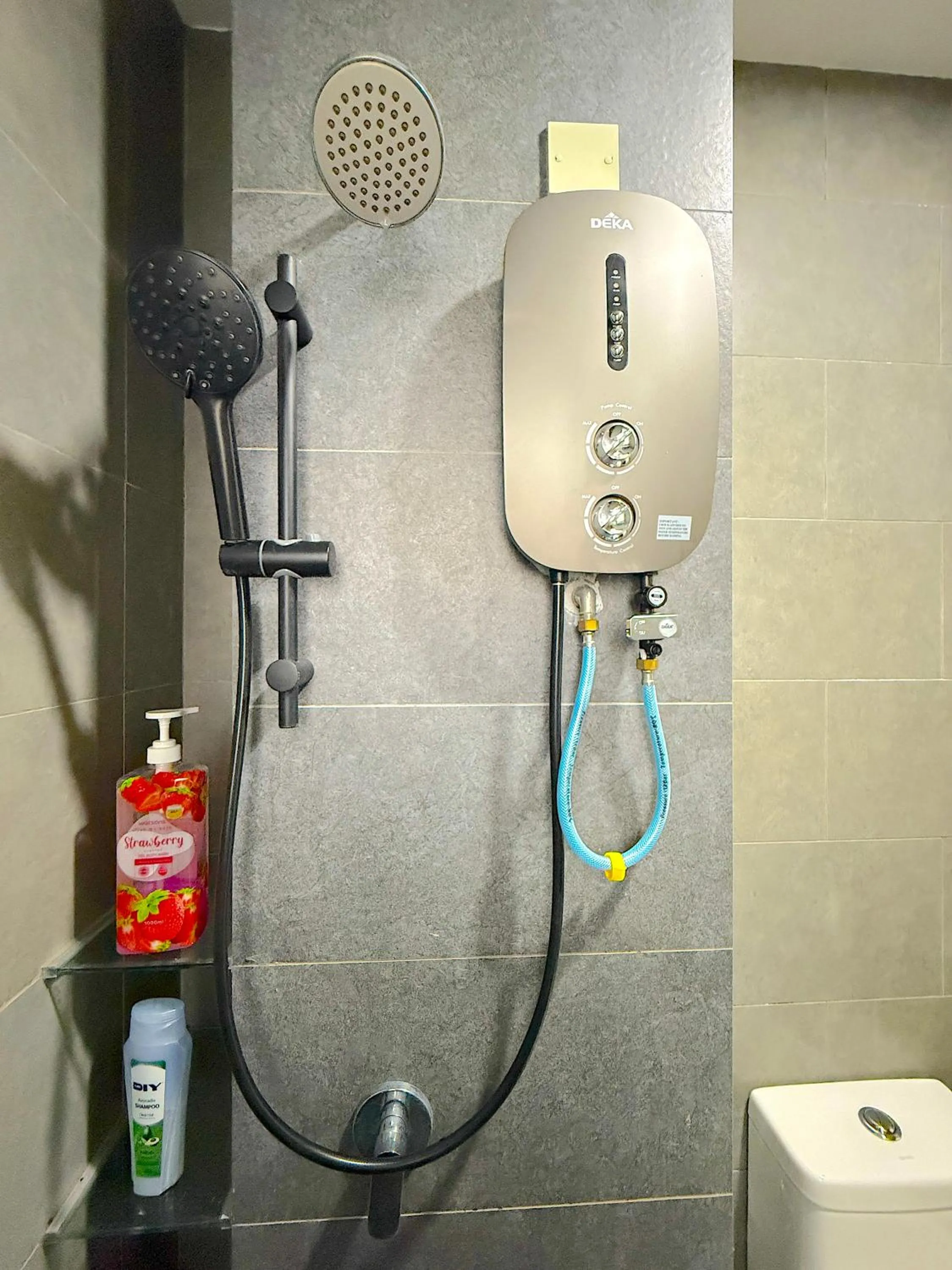 Shower in Neu Suites By Serenity Homes Near Gleneagles, KLCC & LRT