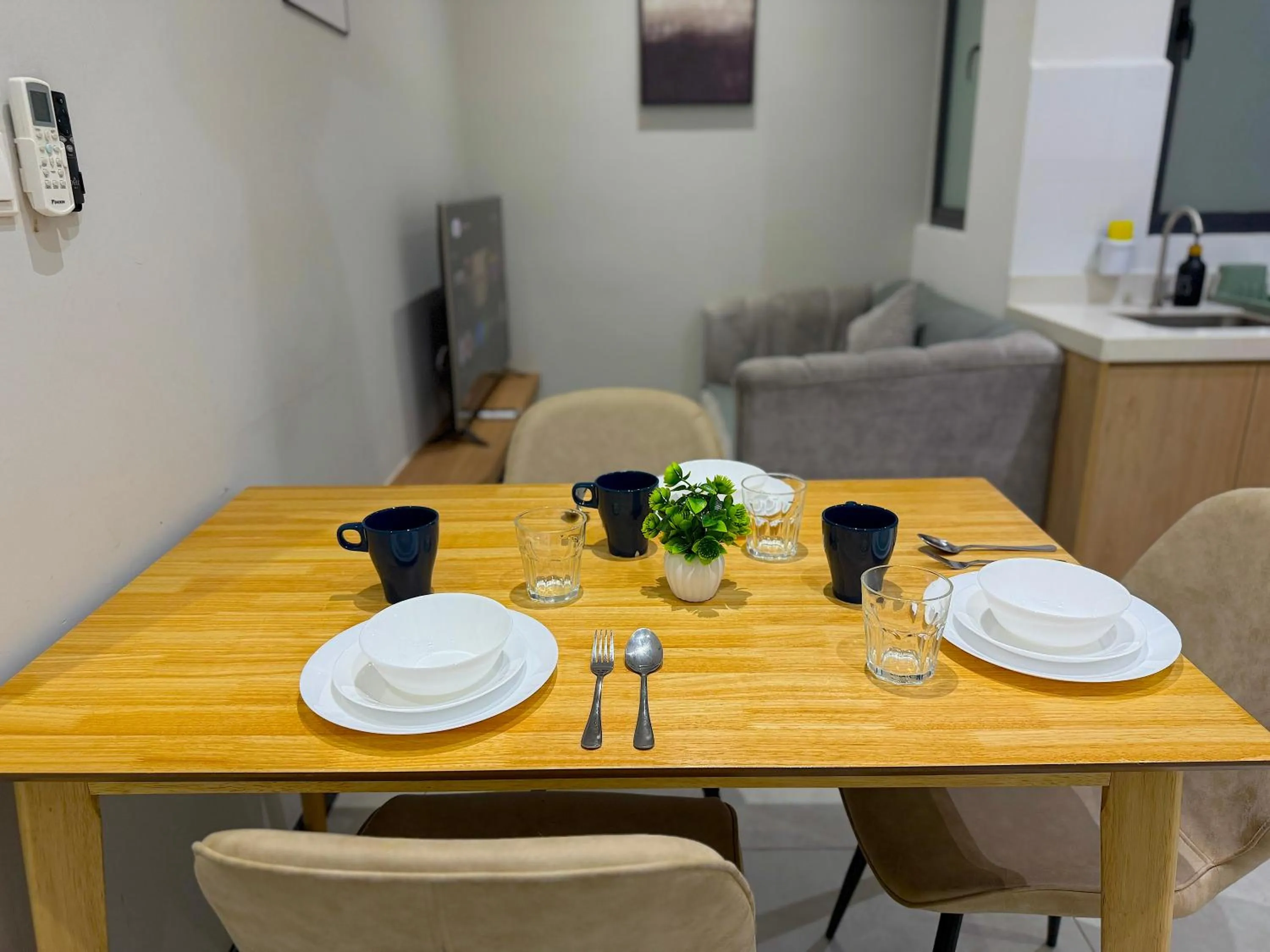 Living room in Neu Suites By Serenity Homes Near Gleneagles, KLCC & LRT