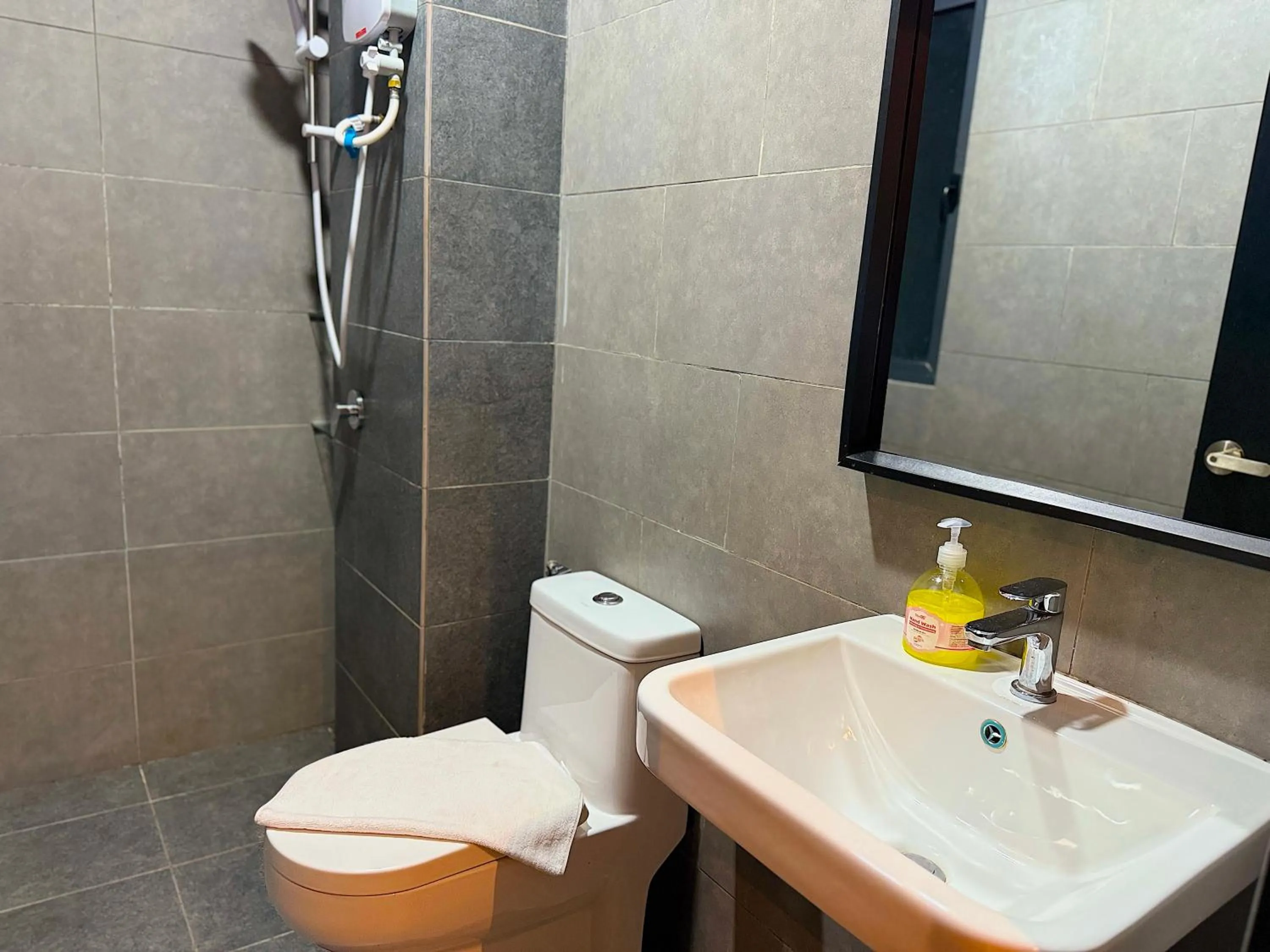 Shower in Neu Suites By Serenity Homes Near Gleneagles, KLCC & LRT