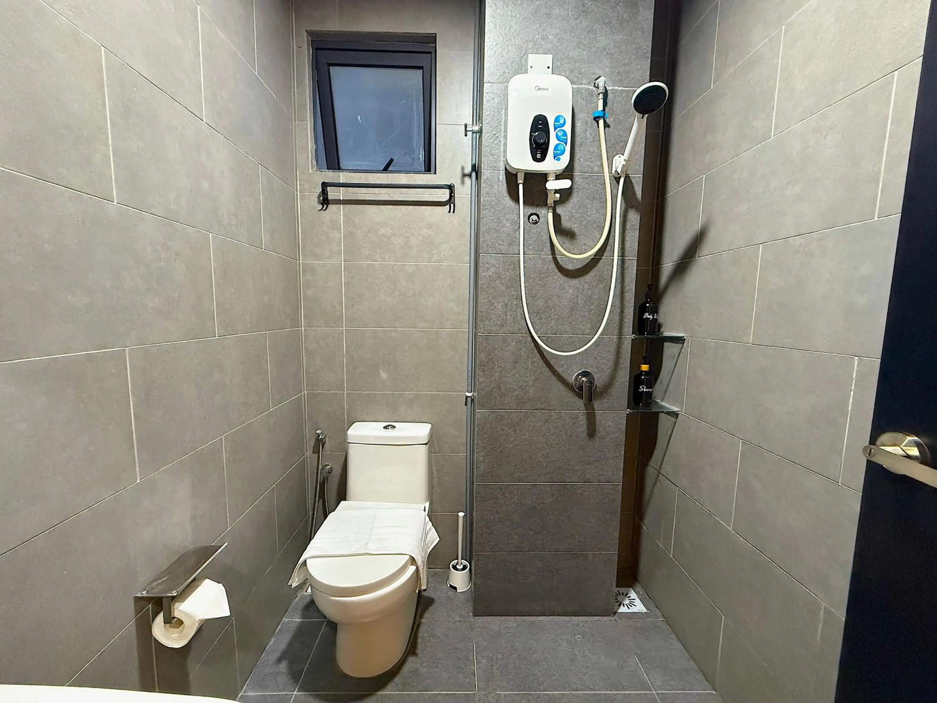 Shower in Neu Suites By Serenity Homes Near Gleneagles, KLCC & LRT