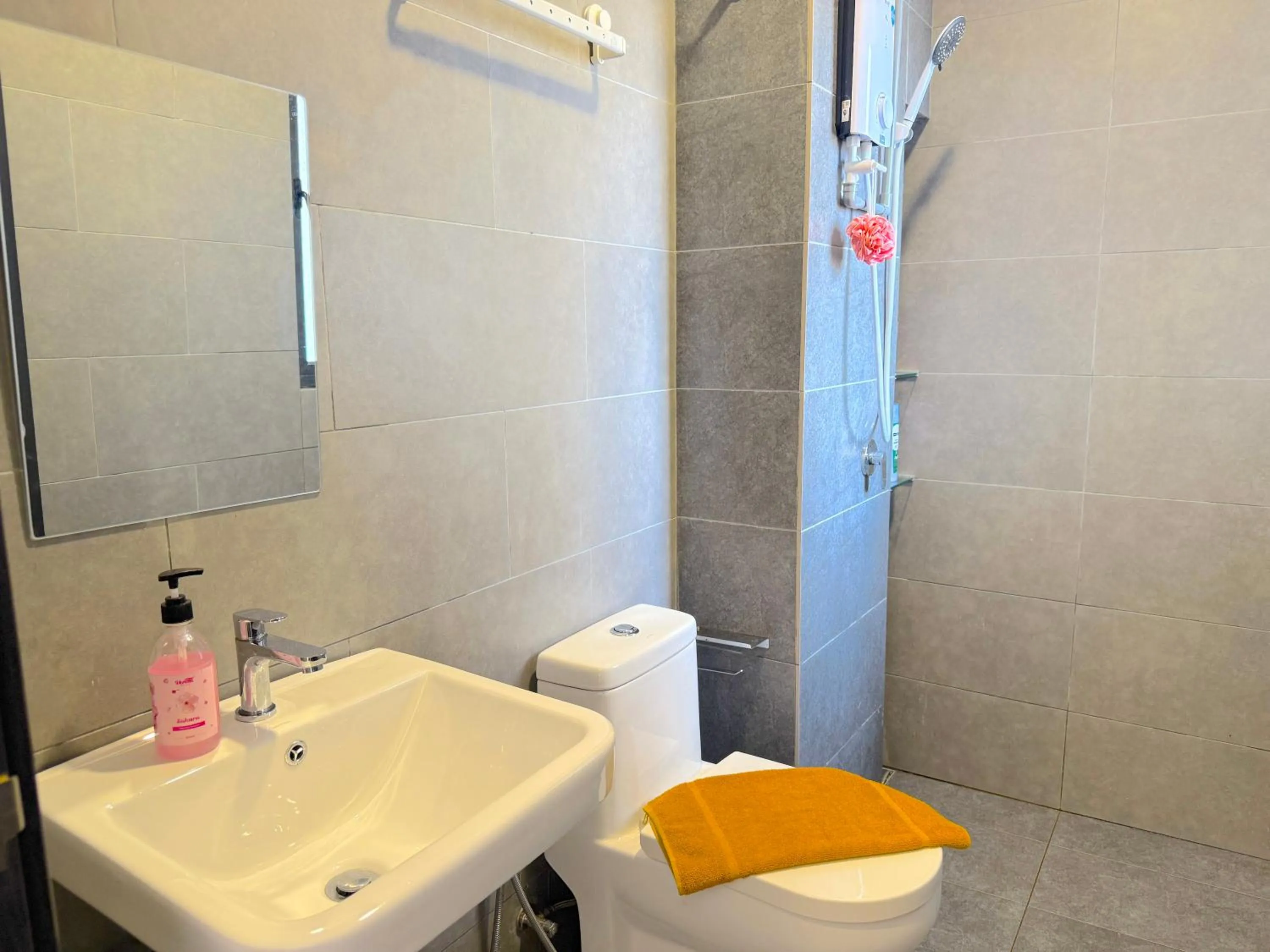 Shower in Neu Suites By Serenity Homes Near Gleneagles, KLCC & LRT