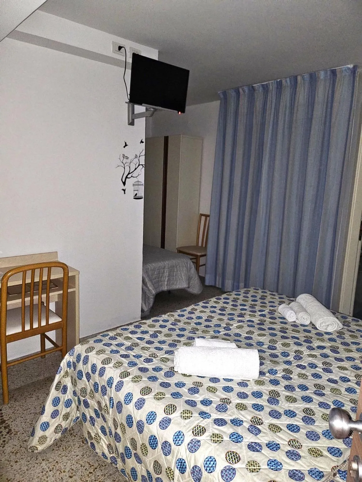 Bedroom, Bed in Hotel Villa Rosa