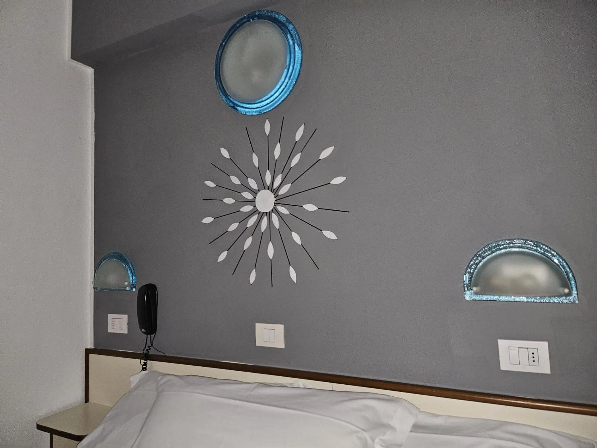 Bedroom, Bed in Hotel Villa Rosa