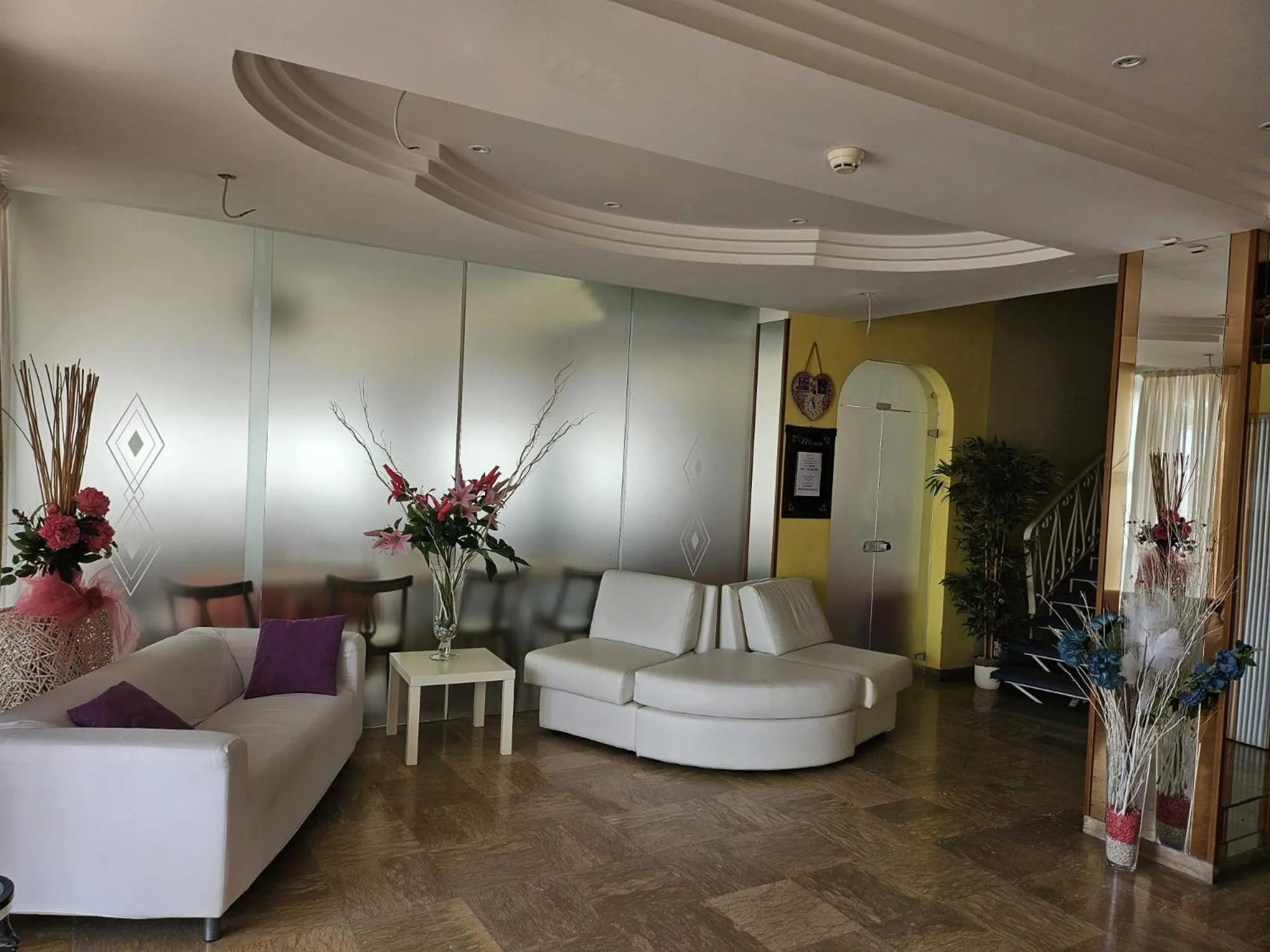 Lobby or reception in Hotel Villa Rosa