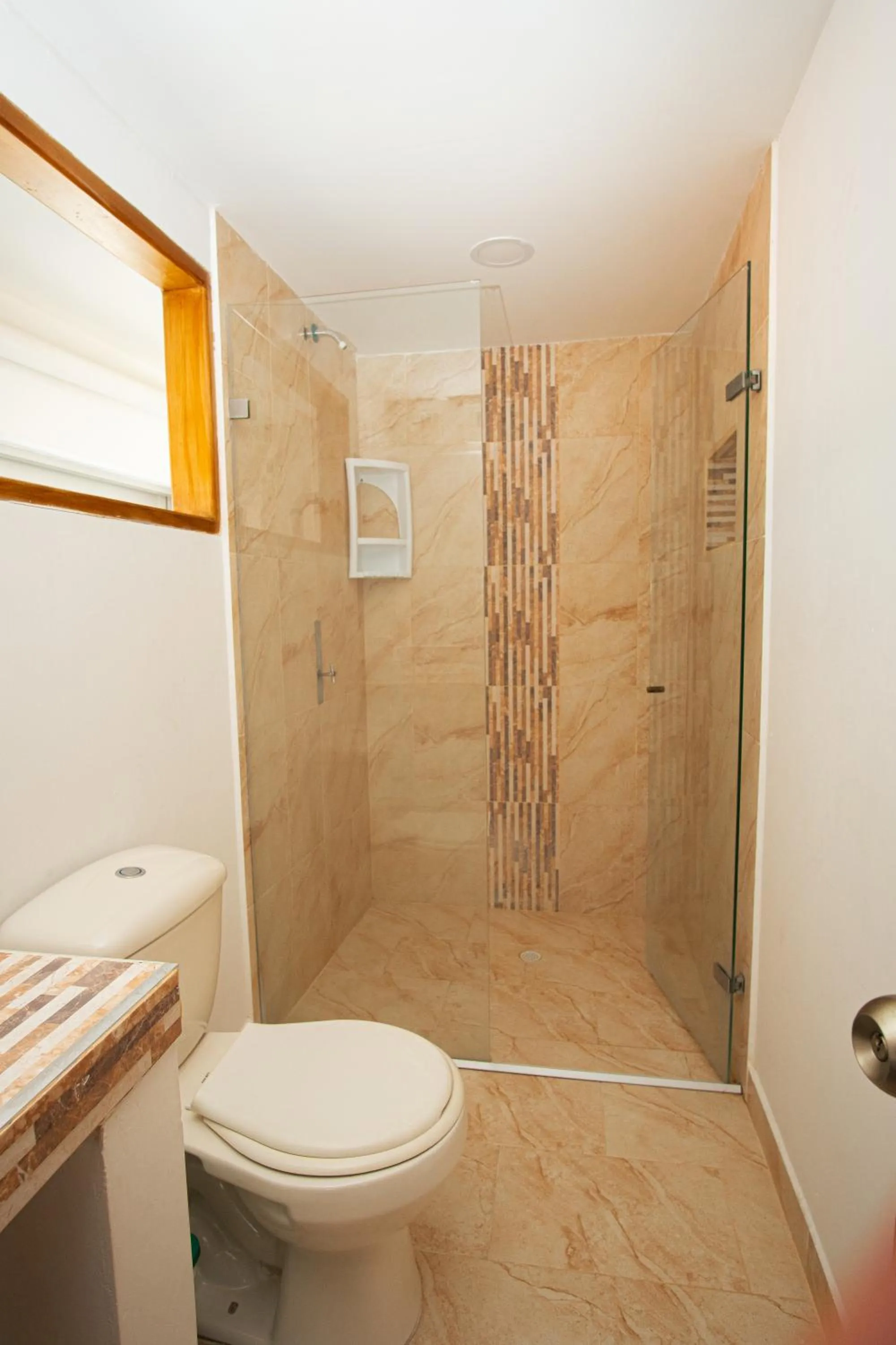 Toilet in Hotel Caribe Coveñas