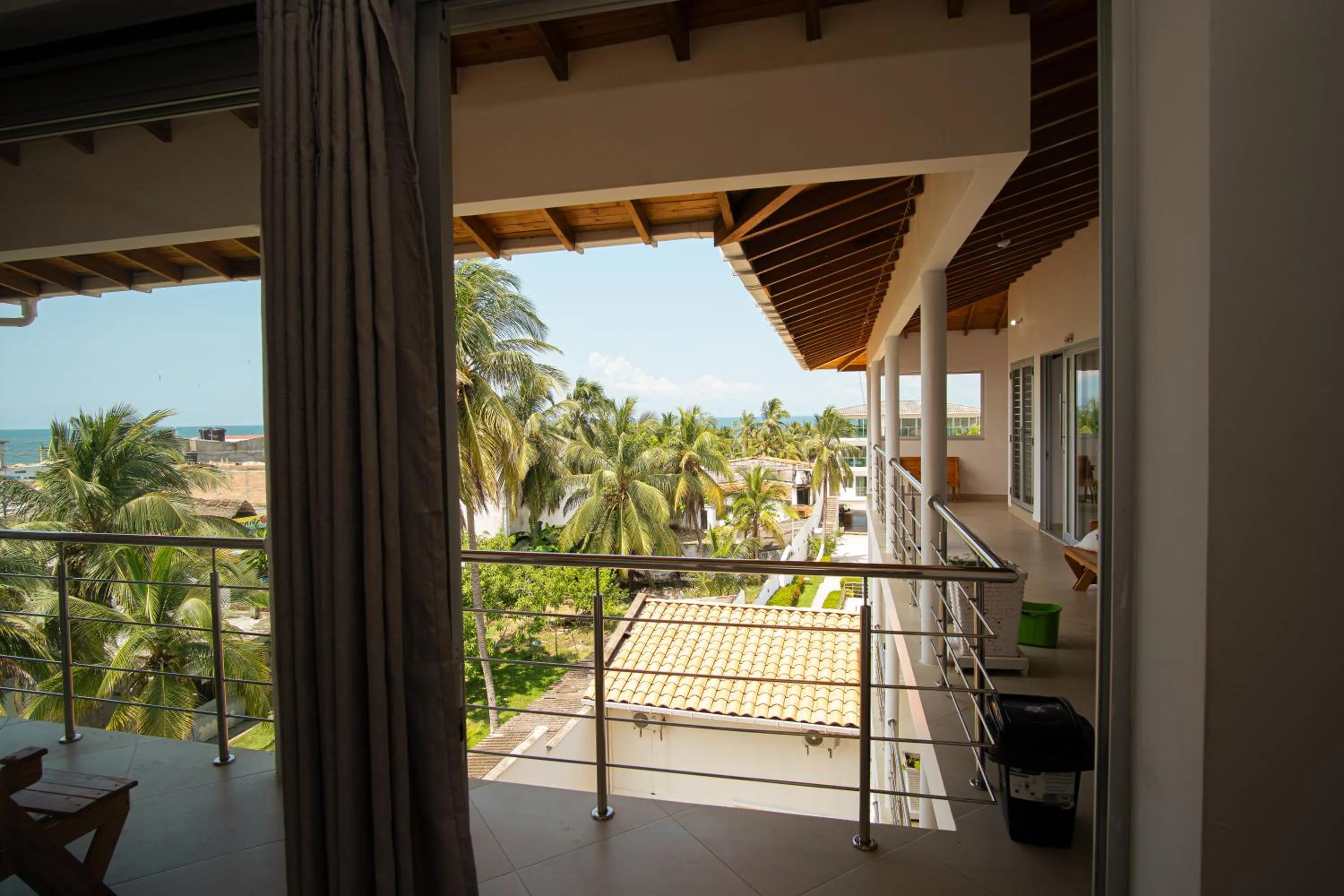 Patio in Hotel Caribe Coveñas