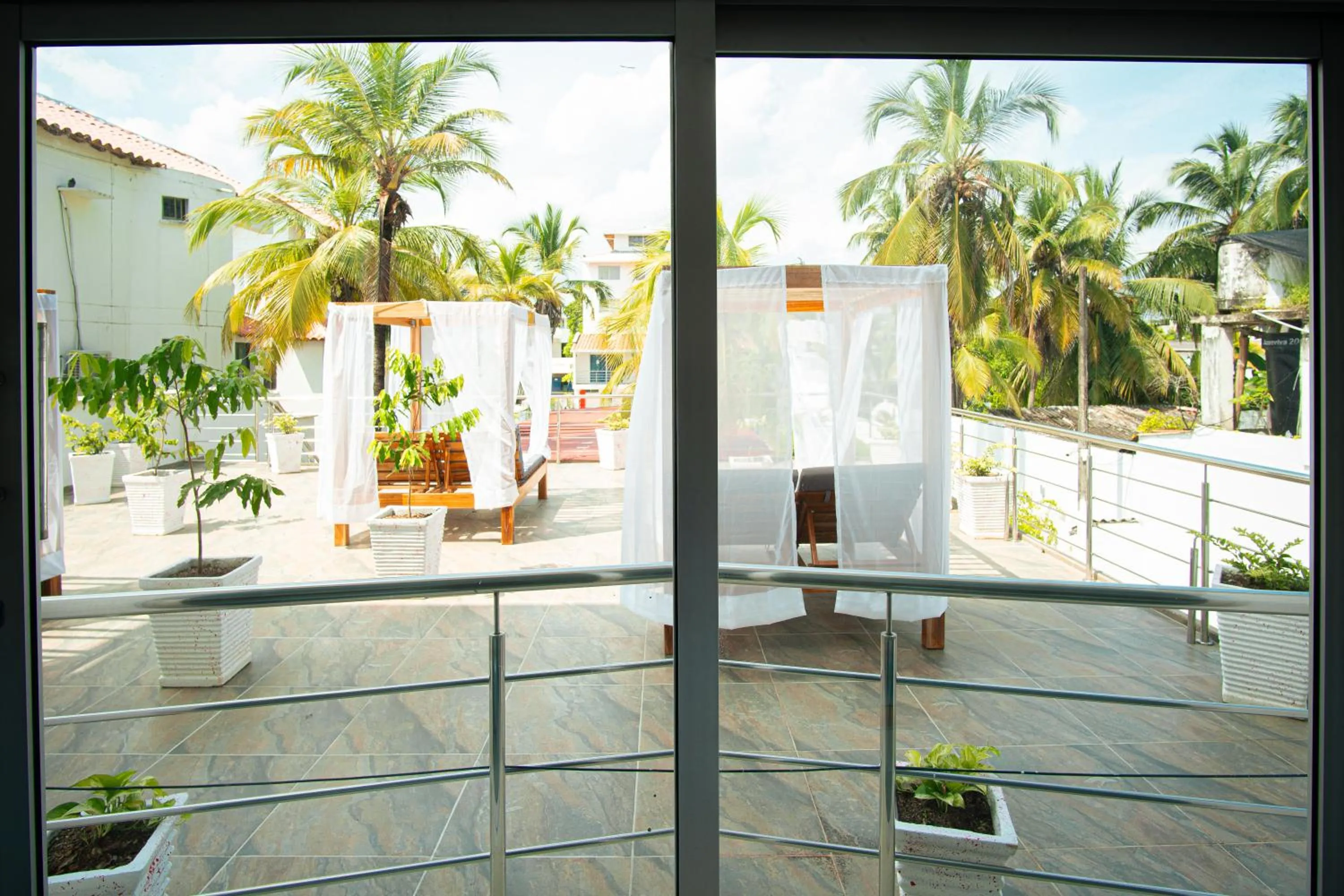 Garden in Hotel Caribe Coveñas