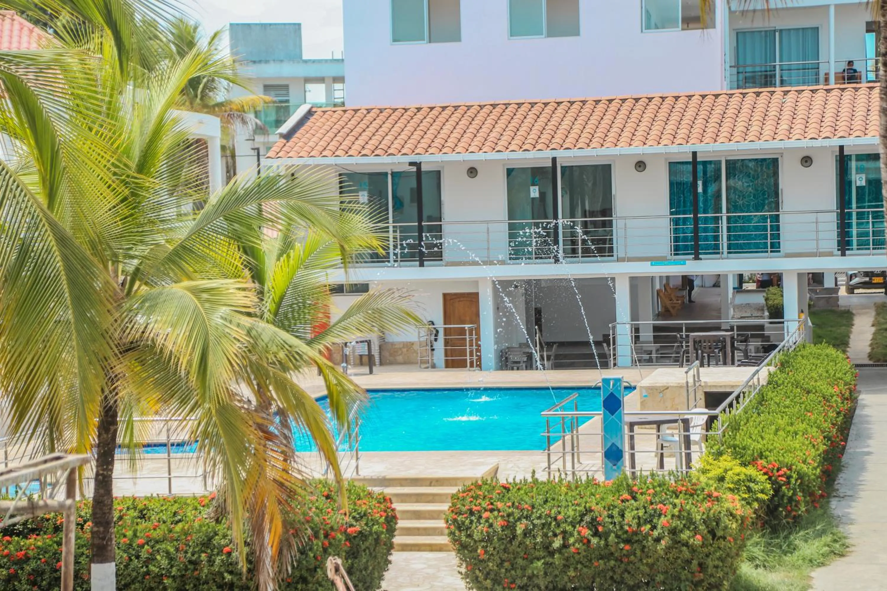 Property building in Hotel Caribe Coveñas