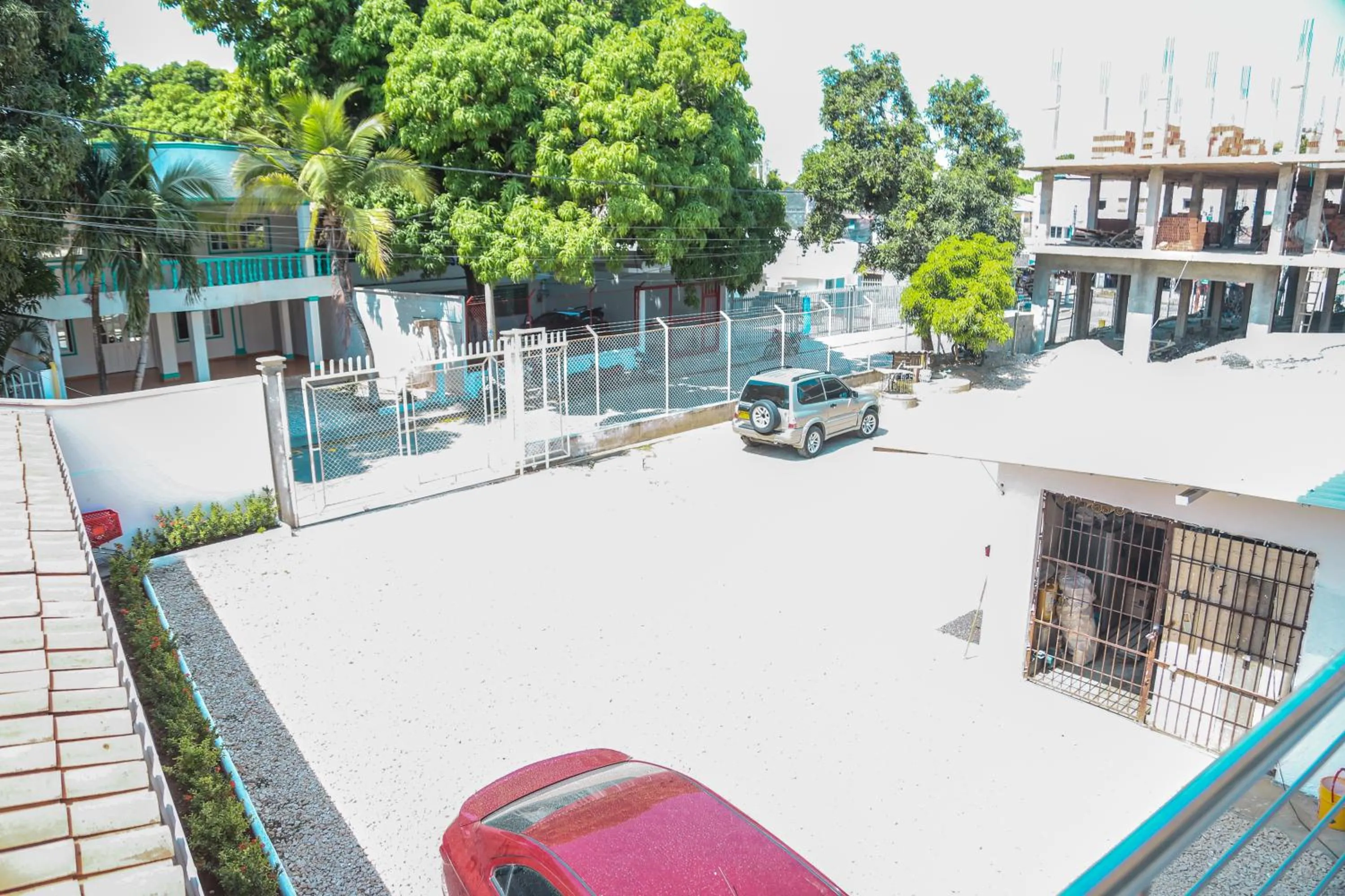 Parking in Hotel Caribe Coveñas