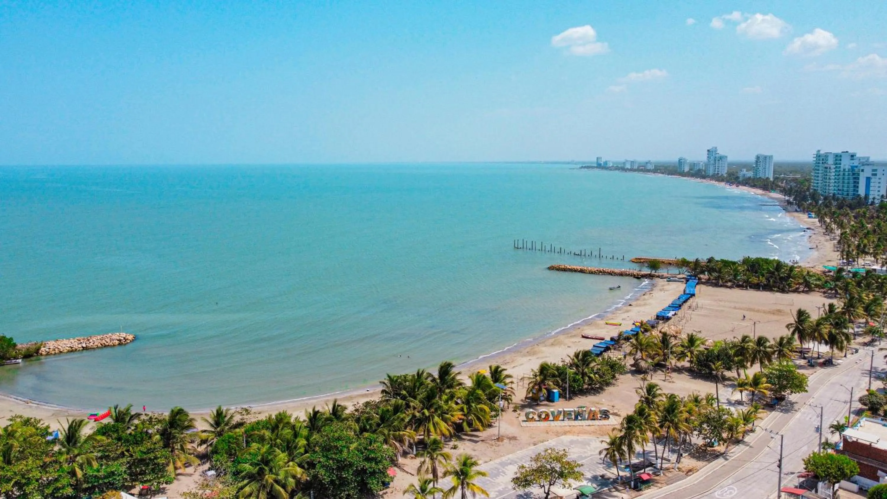 Beach in Hotel Caribe Coveñas