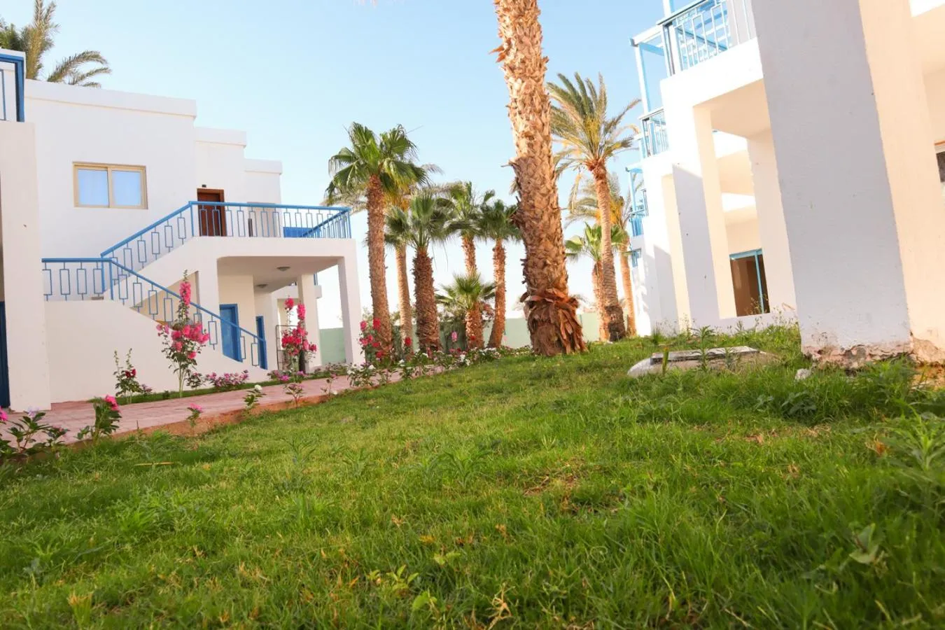 Property building in Hostgool Beach Chalets Mirage bay resort & aqua park