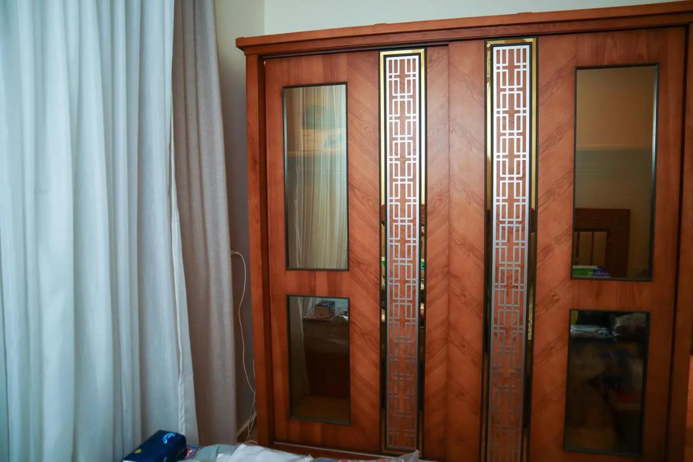 wardrobe in Hostgool Beach Chalets Mirage bay resort & aqua park