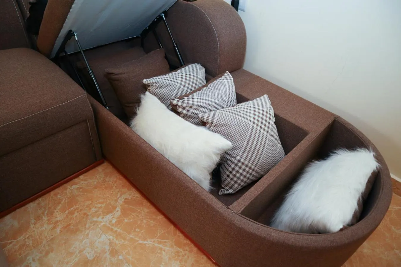 Bed in Hostgool Beach Chalets Mirage bay resort & aqua park