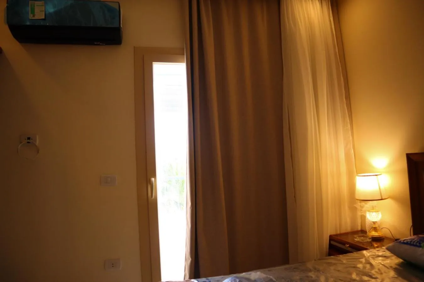 Bed in Hostgool Beach Chalets Mirage bay resort & aqua park