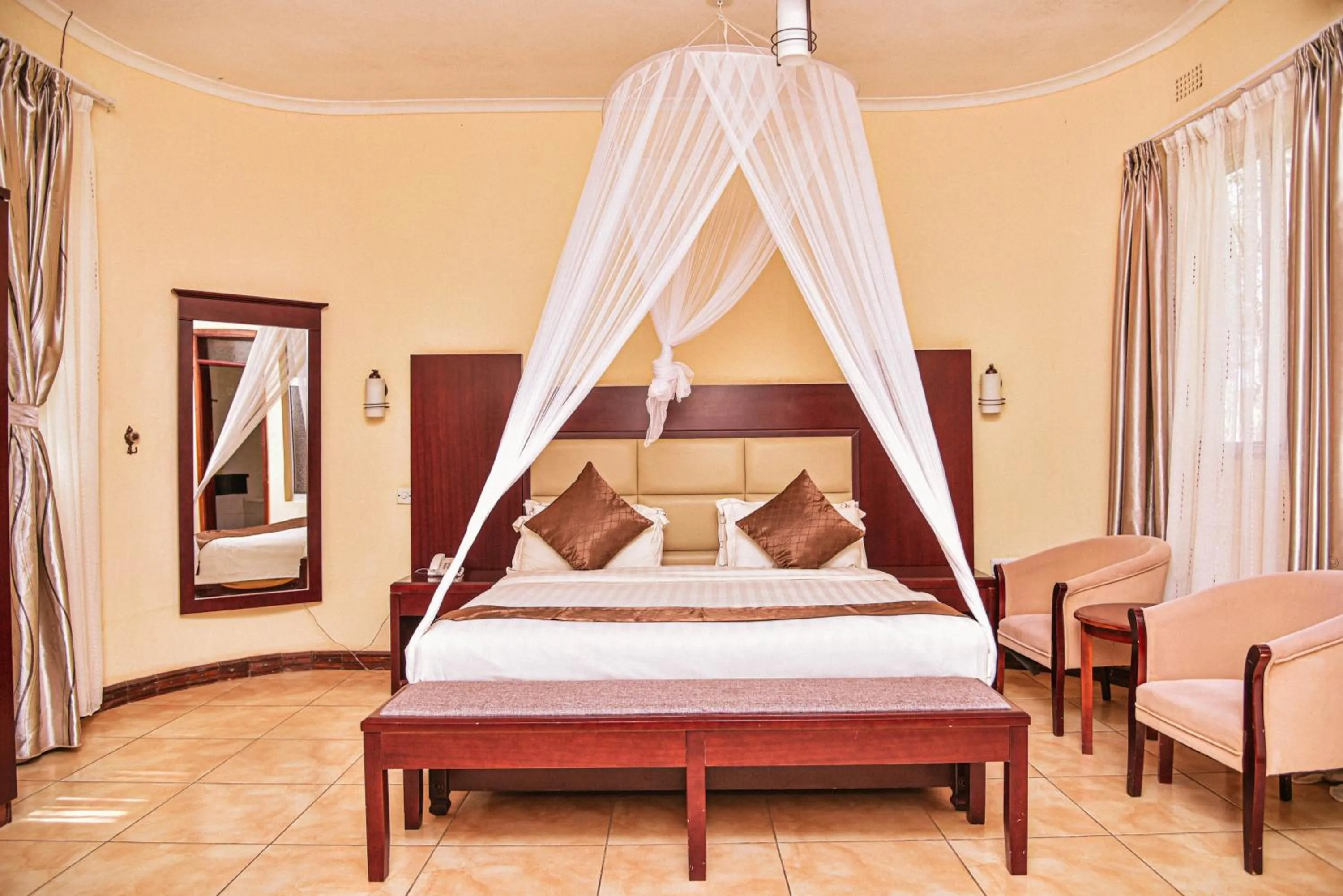 Bedroom in Chamba Valley Exotic Hotel